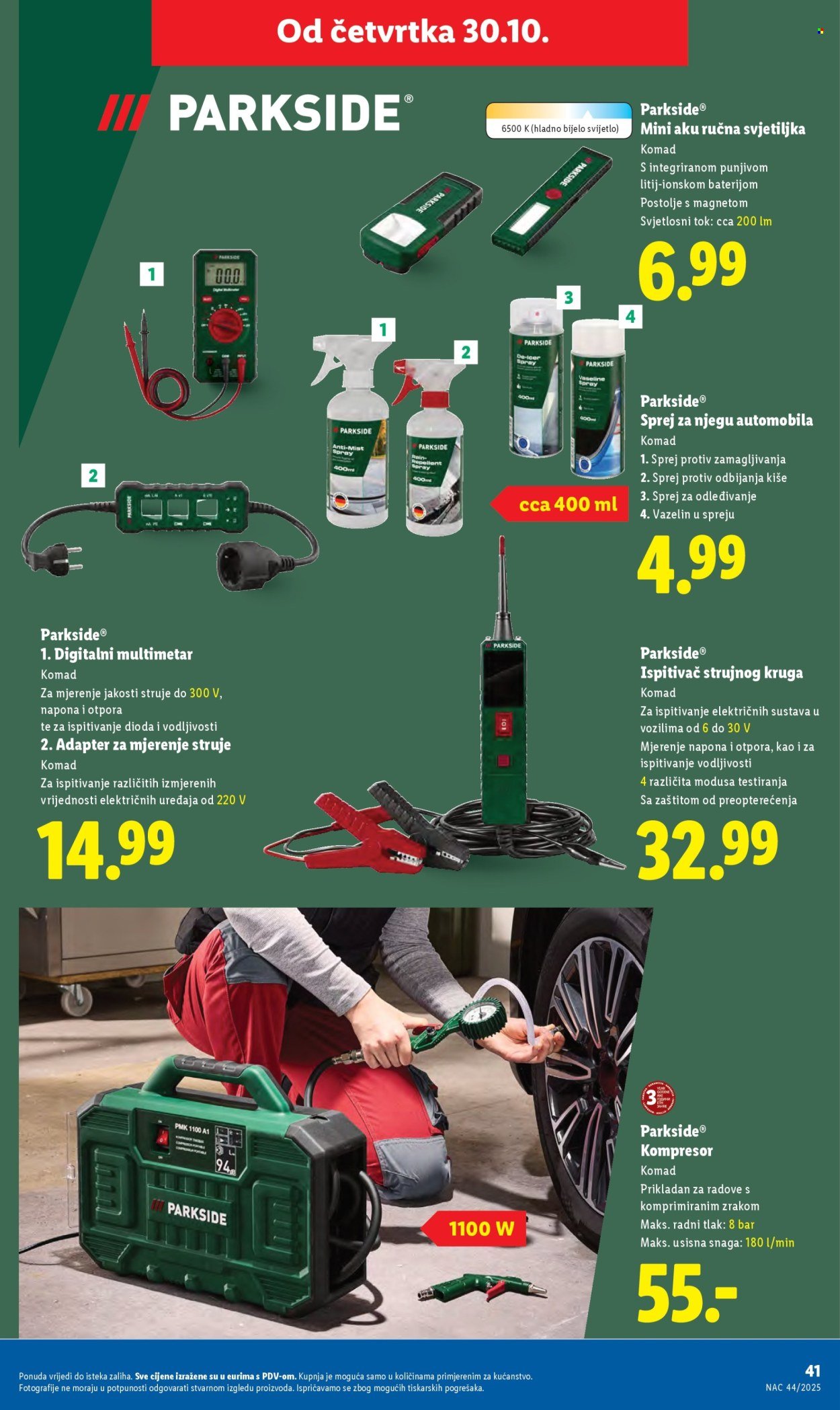 LIDL katalog - Od ponedeljka 27.10.2025.