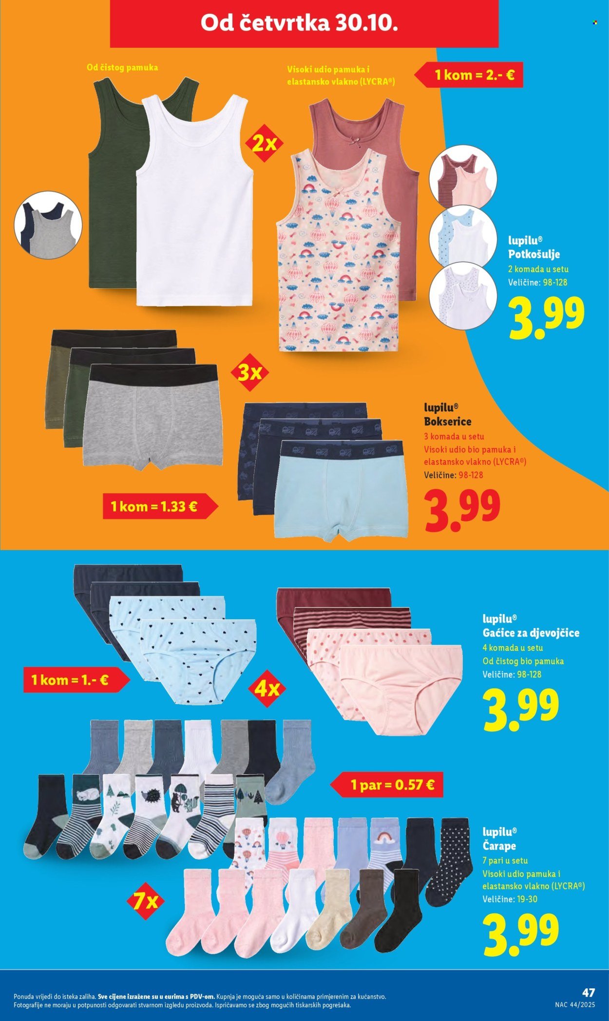 LIDL katalog - Od ponedeljka 27.10.2025.