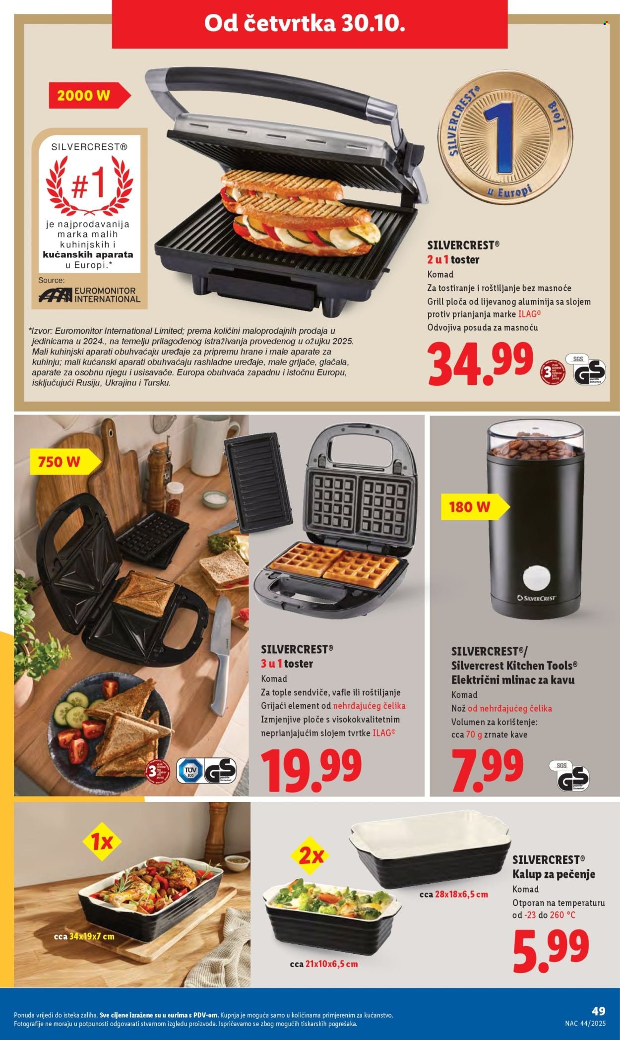 LIDL katalog - Od ponedeljka 27.10.2025.