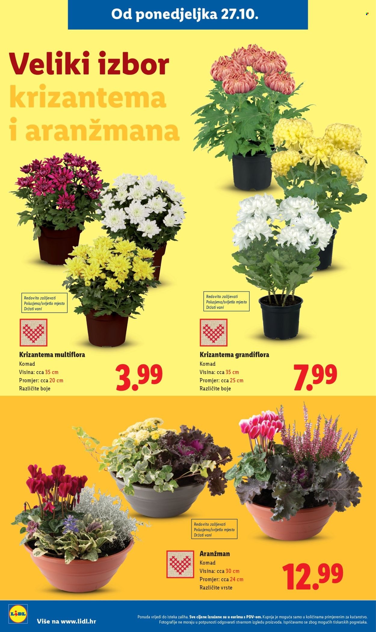 LIDL katalog - Od ponedeljka 27.10.2025.