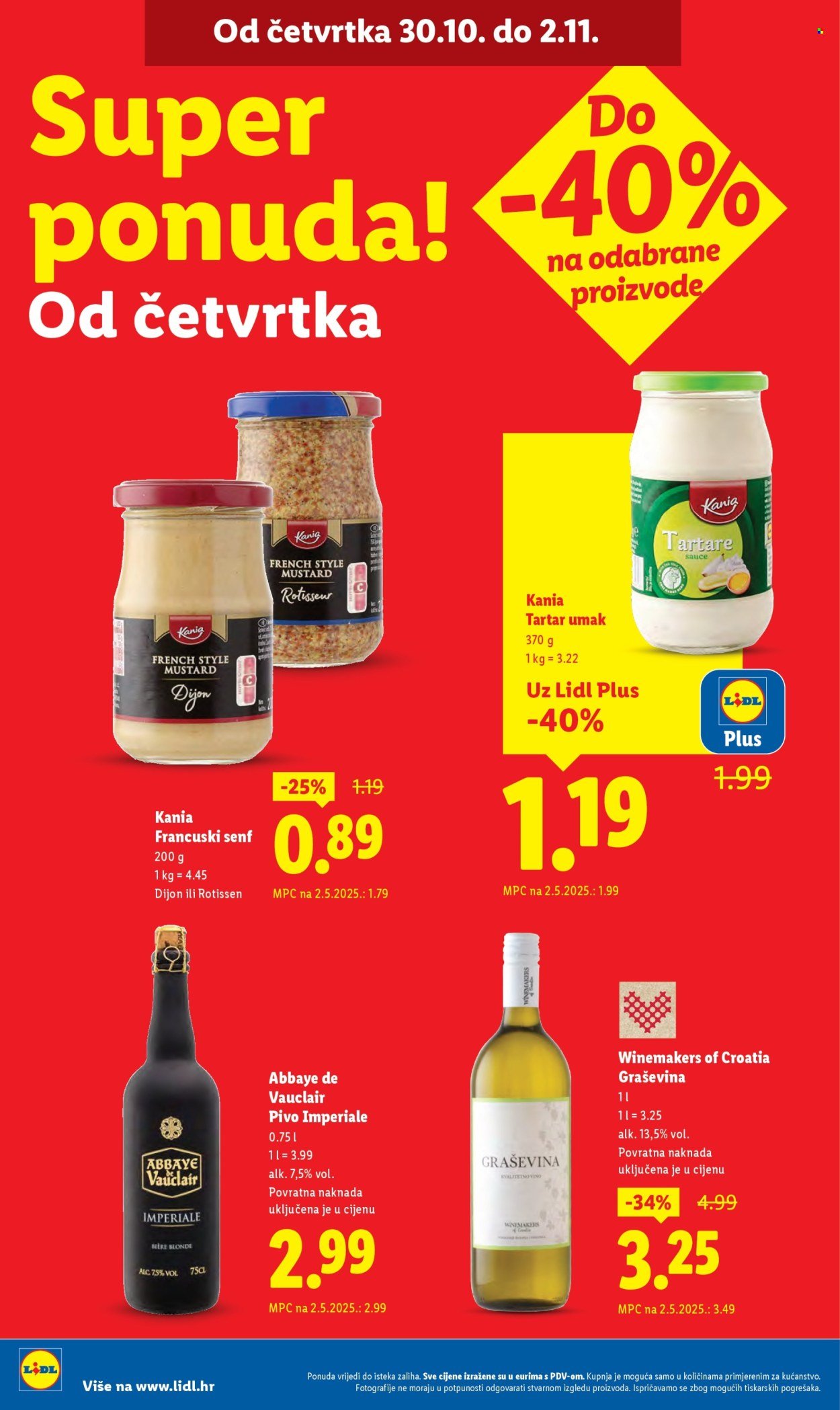 LIDL katalog - Od ponedeljka 27.10.2025.