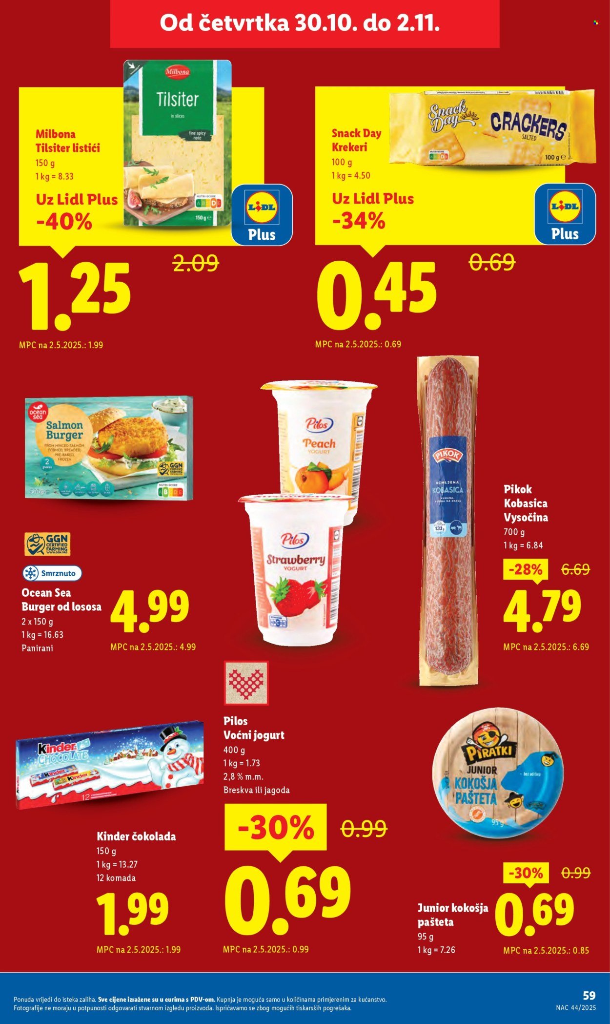 LIDL katalog - Od ponedeljka 27.10.2025.