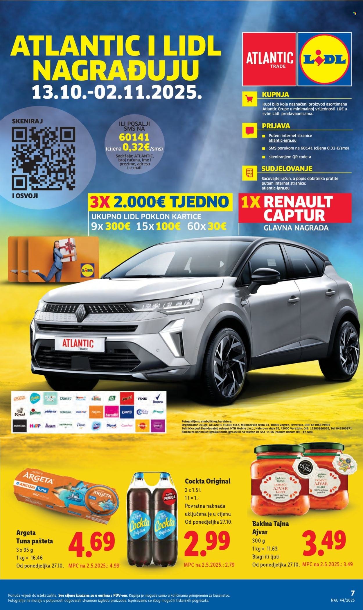 LIDL katalog - Od ponedeljka 27.10.2025.