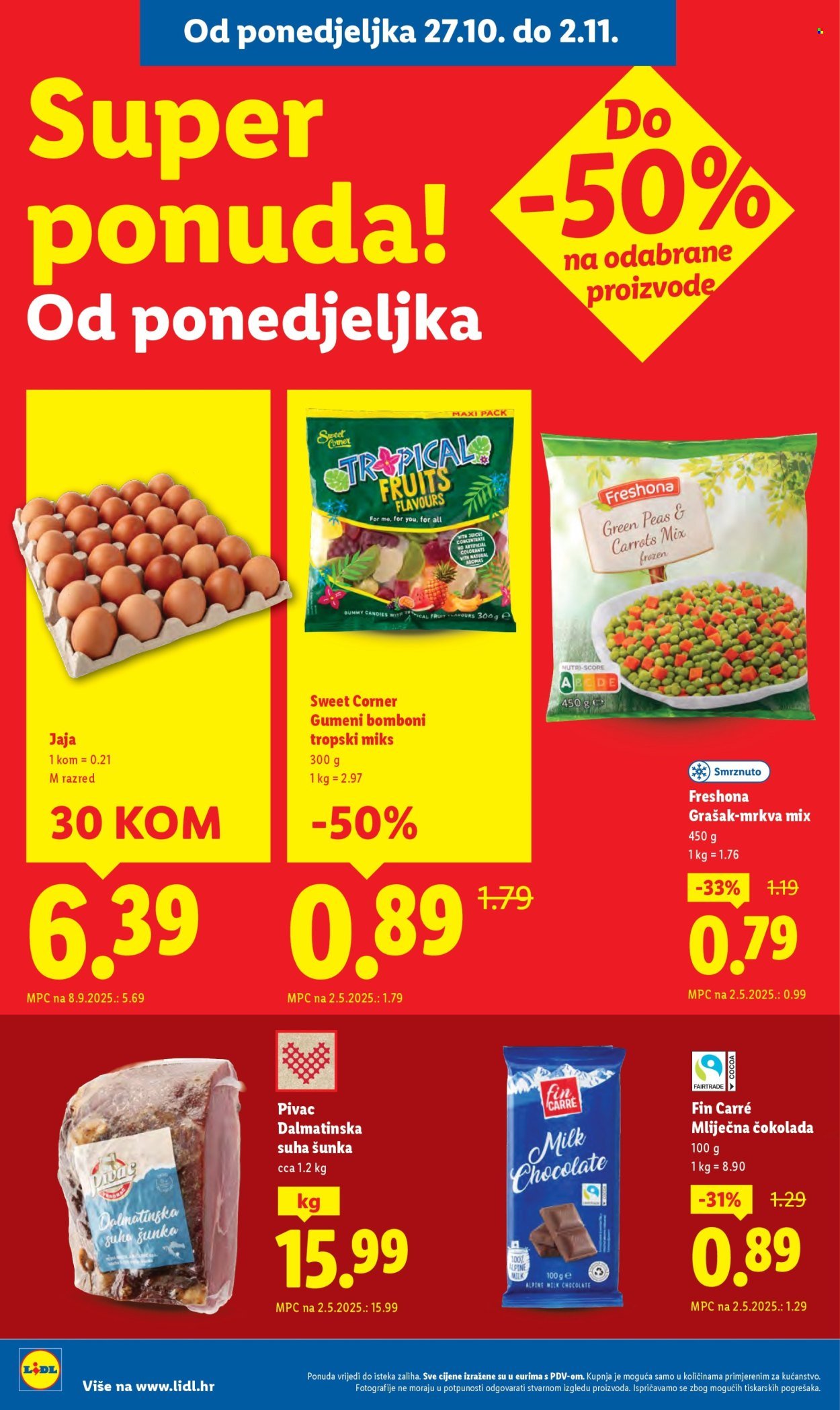 LIDL katalog - Od ponedeljka 27.10.2025.