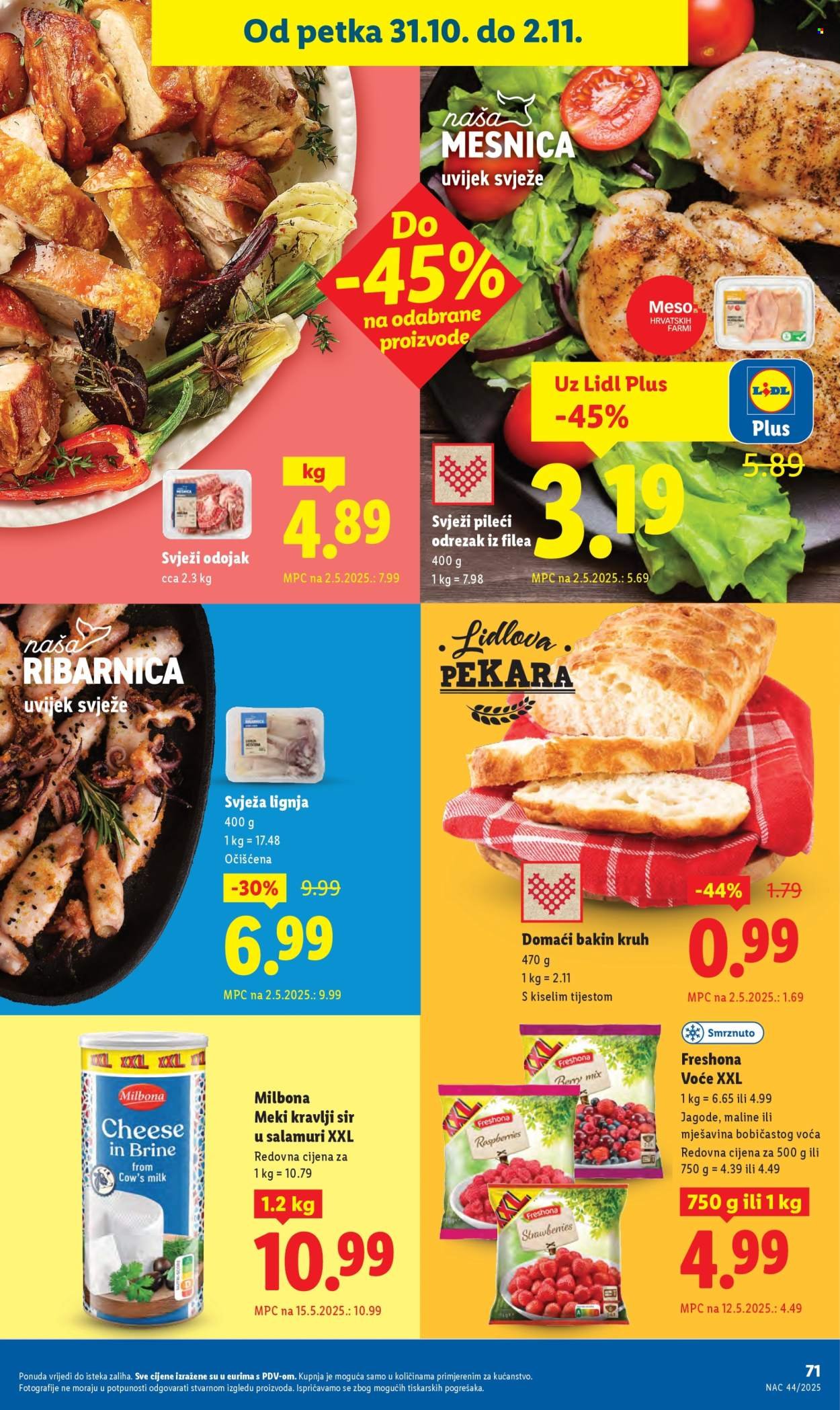 LIDL katalog - Od ponedeljka 27.10.2025.