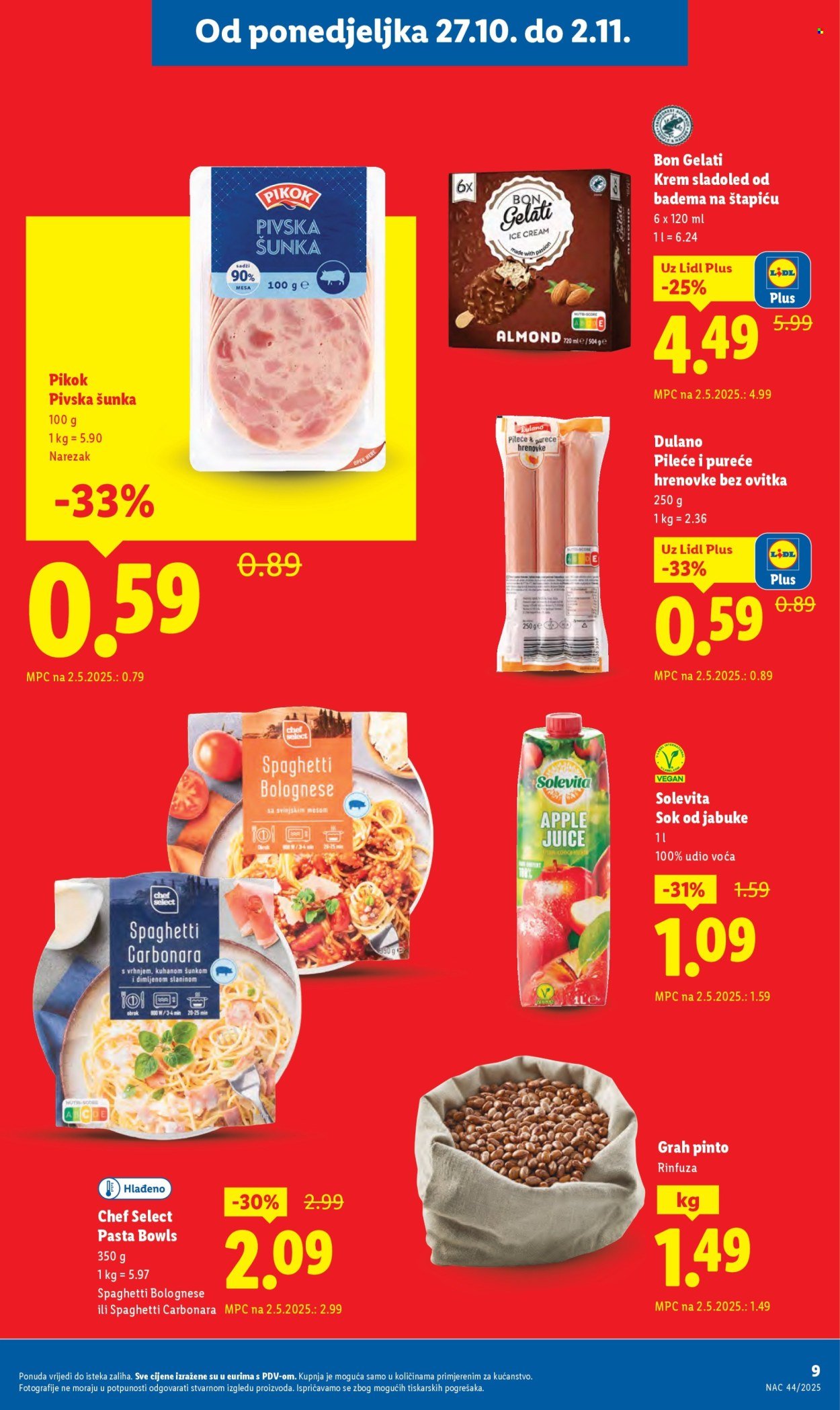 LIDL katalog - Od ponedeljka 27.10.2025.