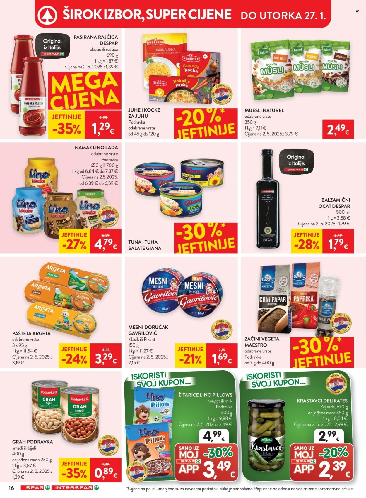 INTERSPAR katalog - Od srijede 21.01.2026.