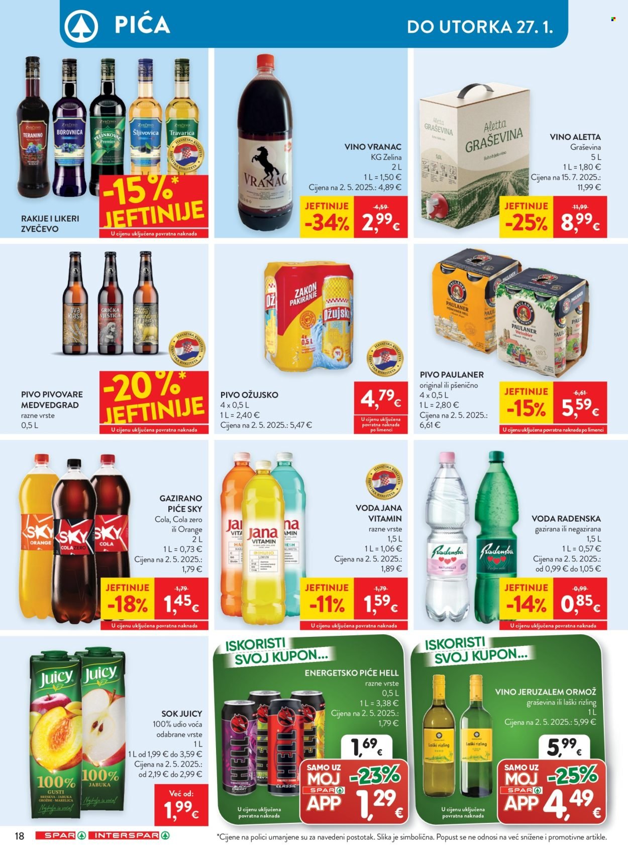 INTERSPAR katalog - Od srijede 21.01.2026.
