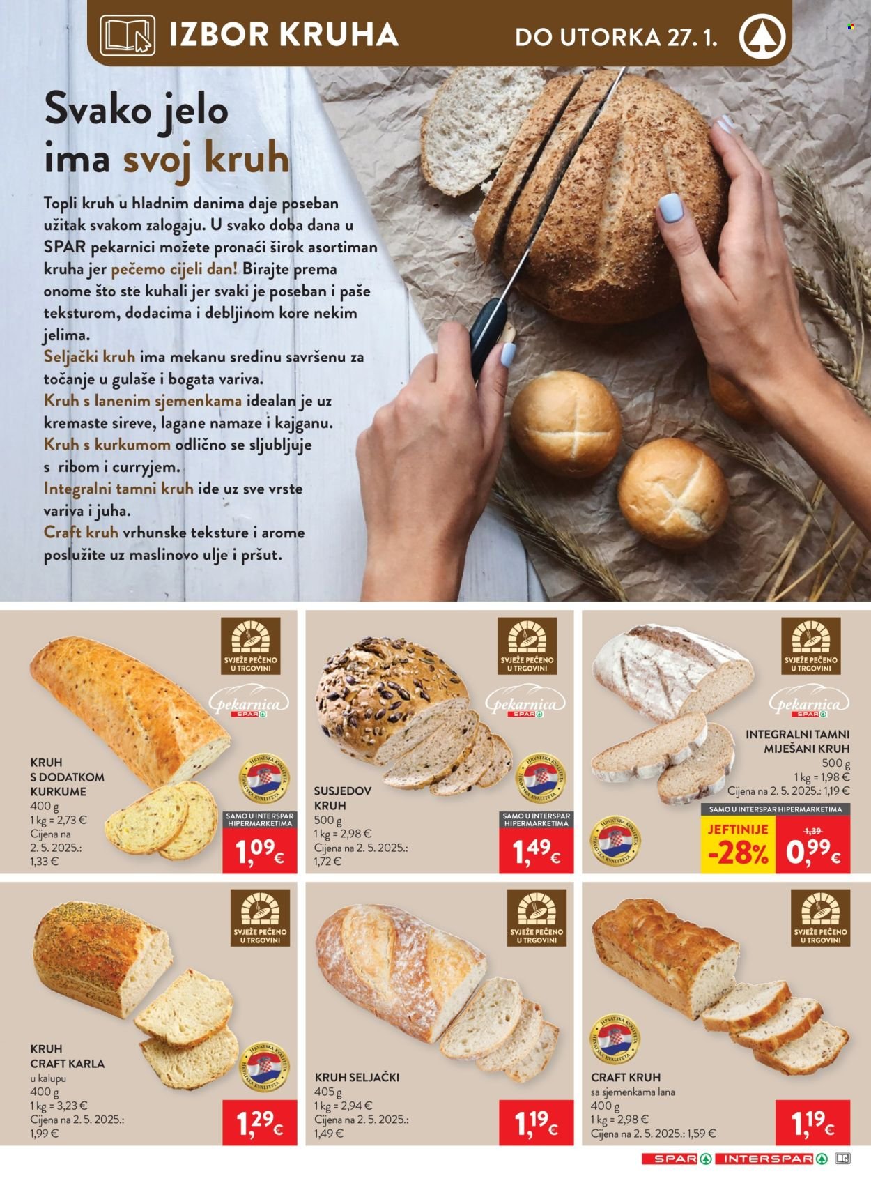 INTERSPAR katalog - Od srijede 21.01.2026.