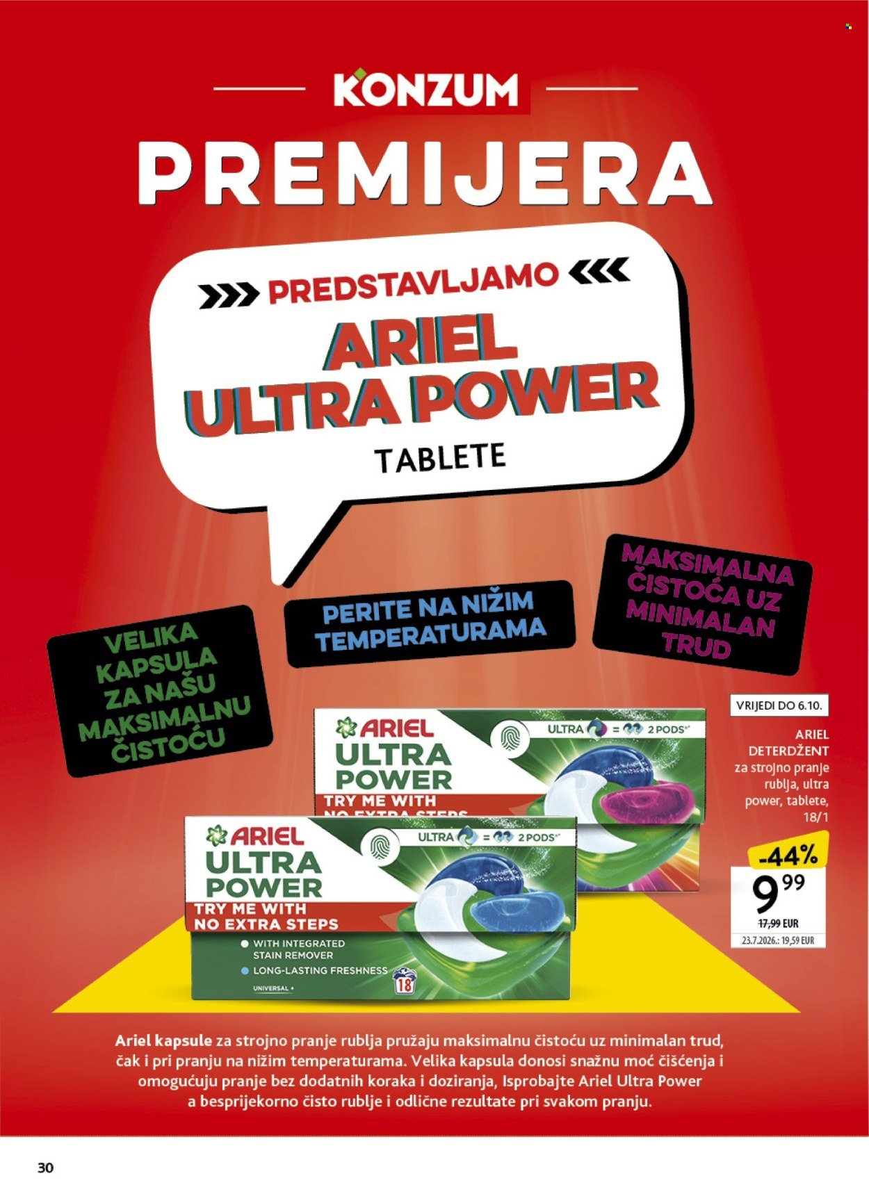 KONZUM katalog - Od srijede 23.09.2026.