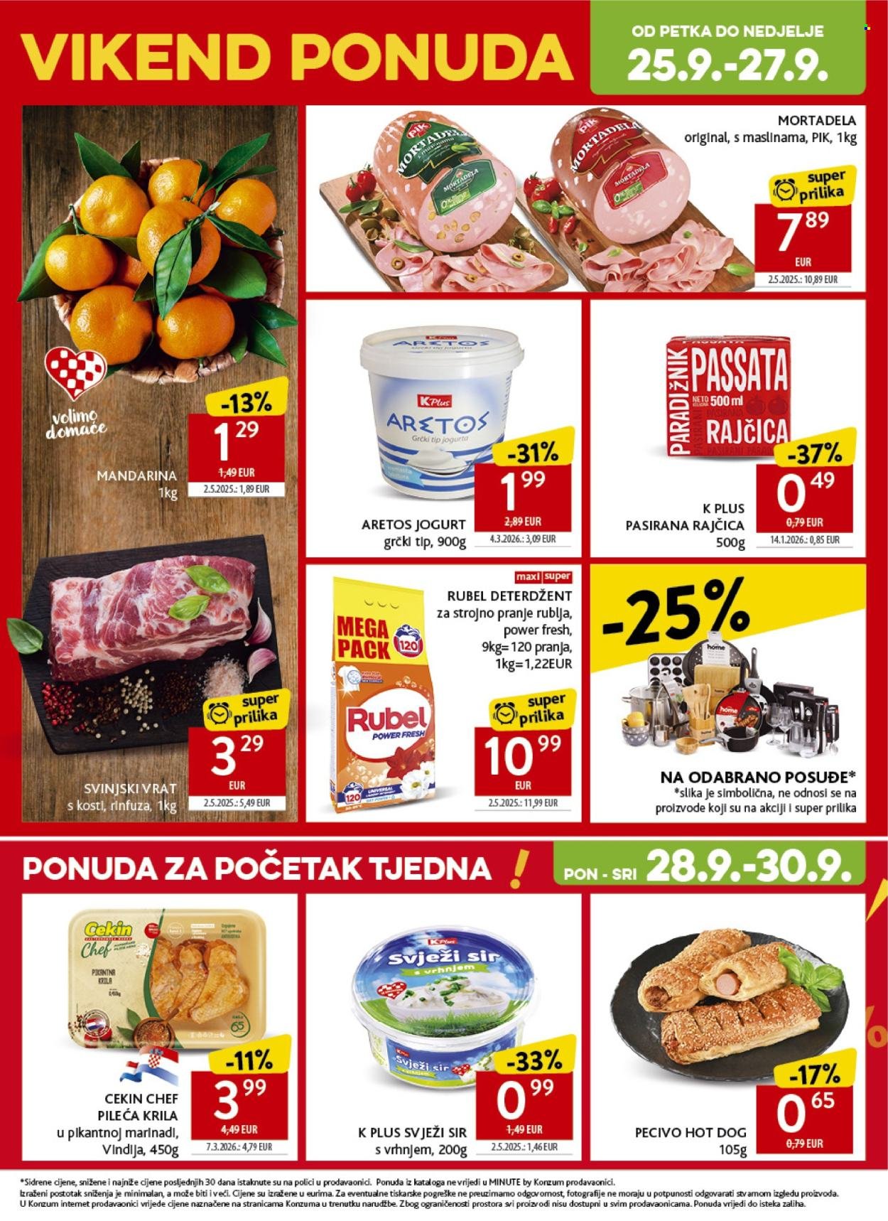 KONZUM katalog - Od srijede 23.09.2026.