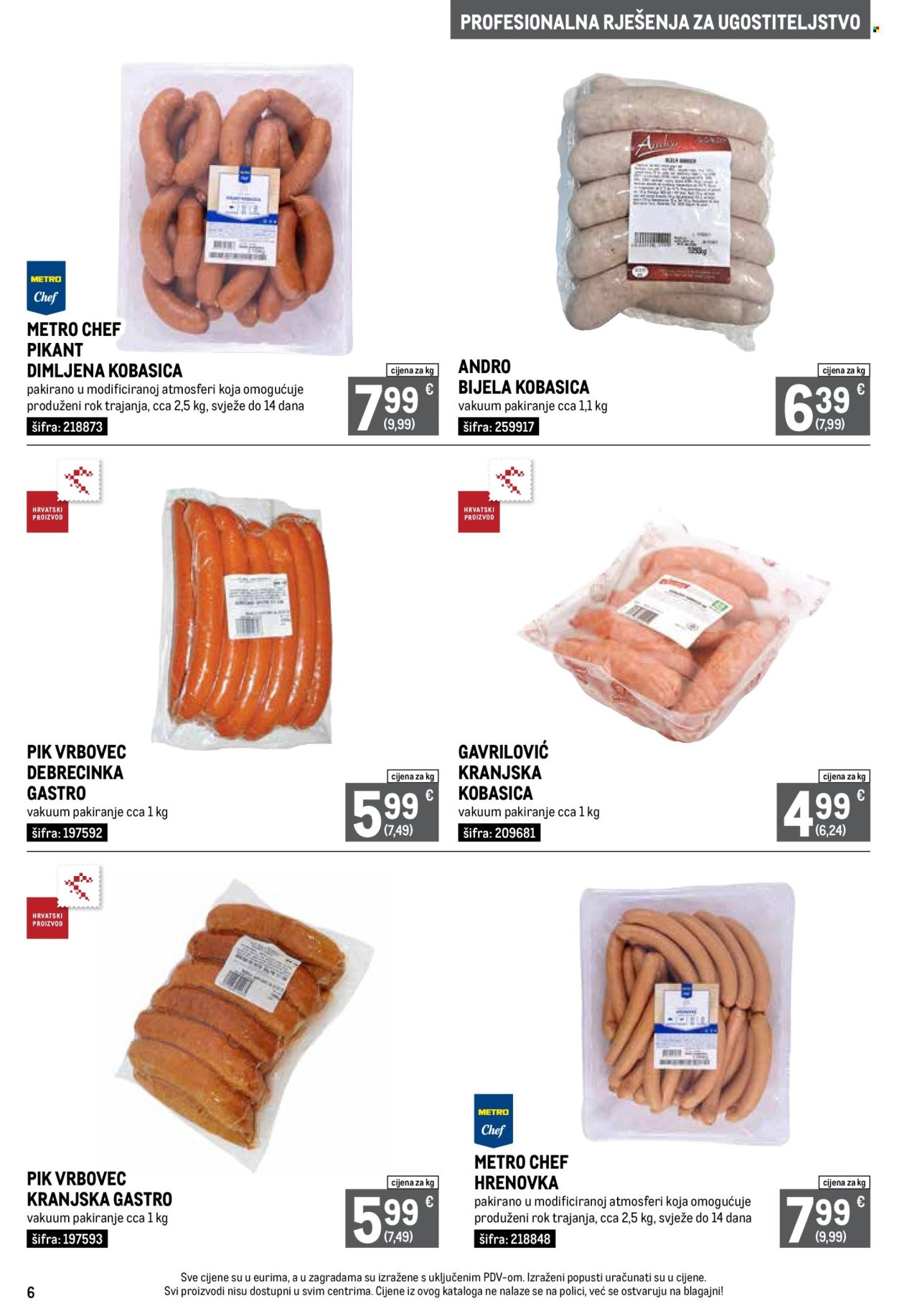 METRO katalog - Profesionalna rješenja za ugostiteljstvo