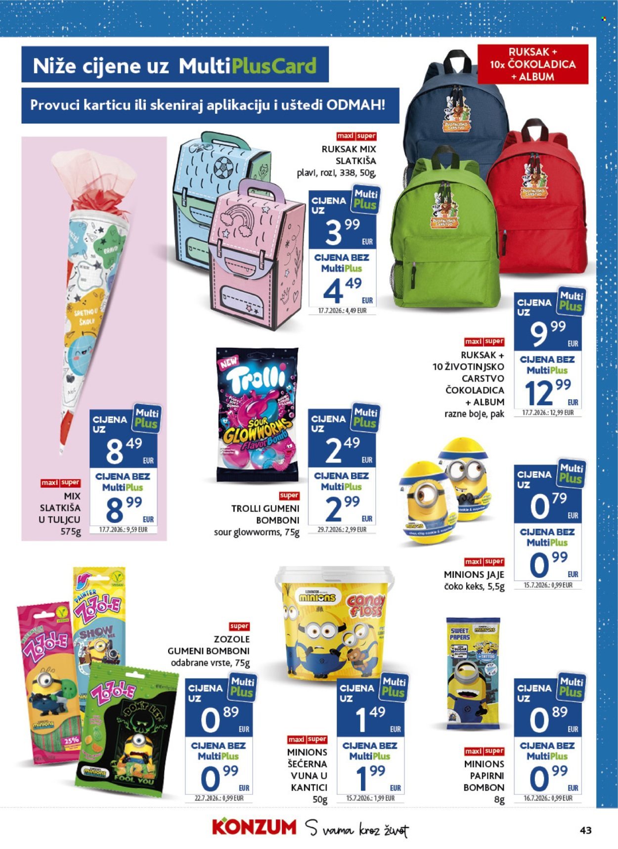 KONZUM katalog - POVRATAK U ŠKOLU