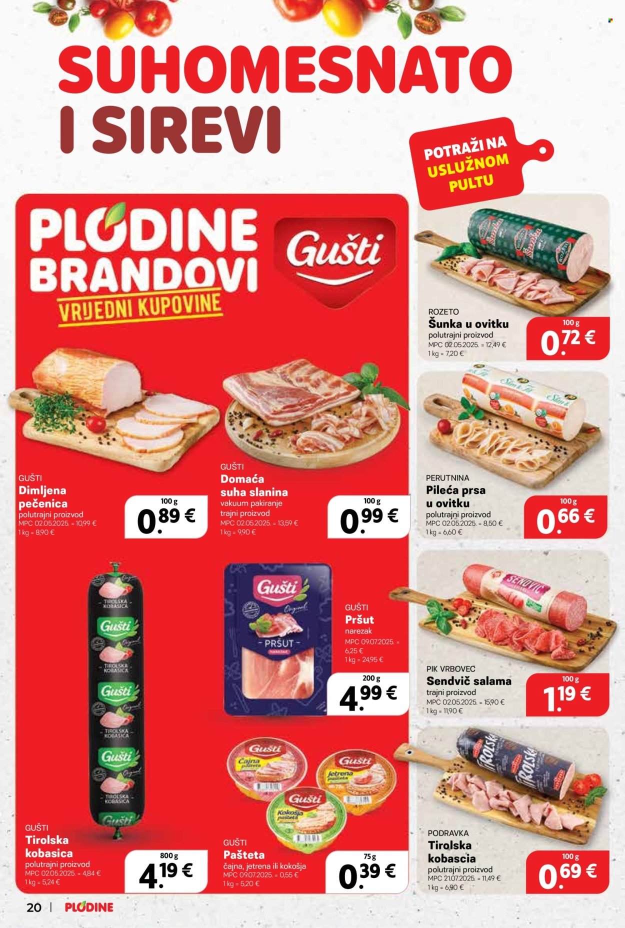 PLODINE katalog - Od srijede 30.07.2025.