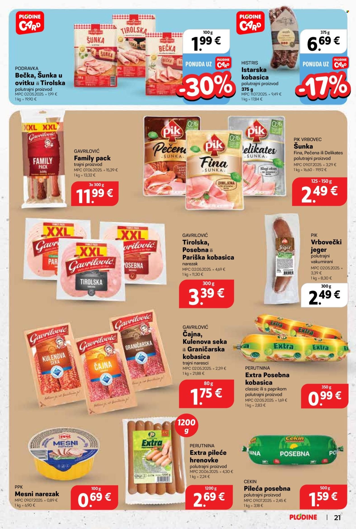 PLODINE katalog - Od srijede 30.07.2025.