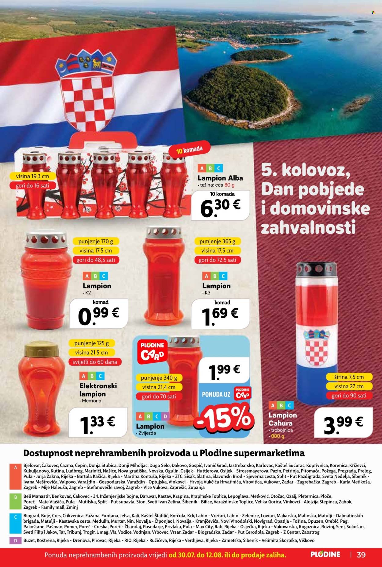 PLODINE katalog - Od srijede 30.07.2025.