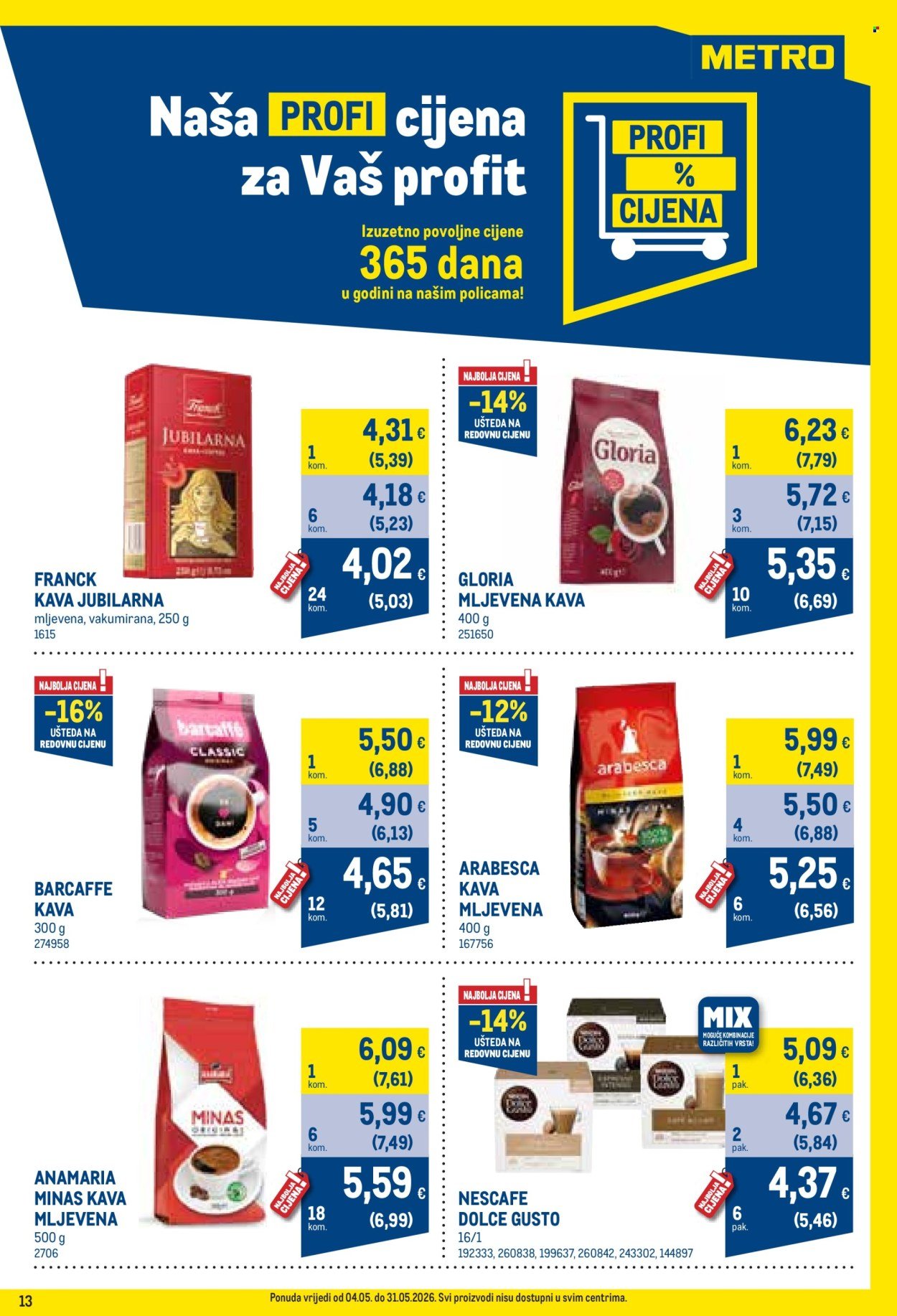 METRO katalog - Profi cijena