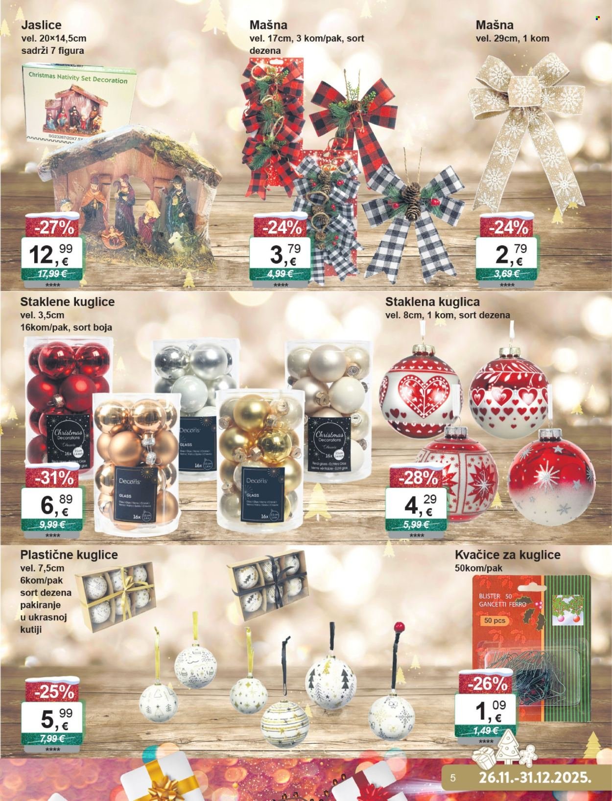 KTC katalog - BOŽIĆNE DEKORACIJE I TEKSTIL