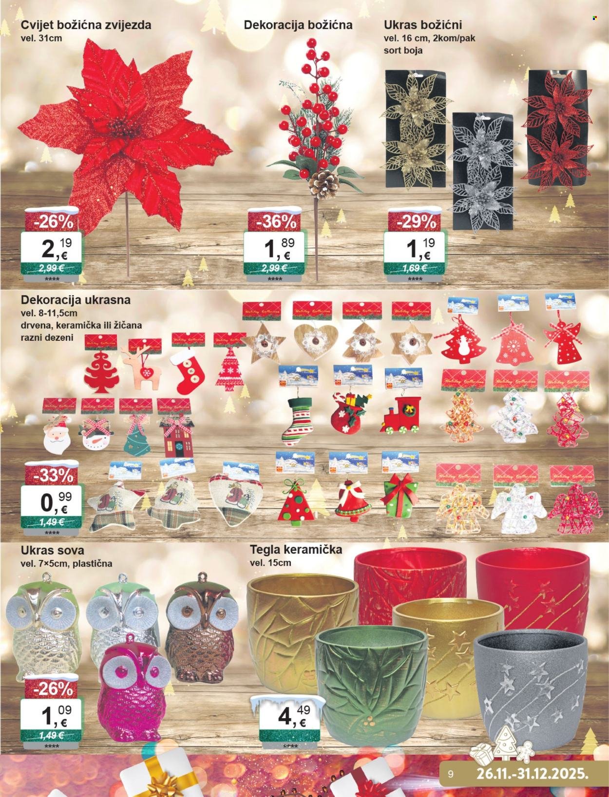 KTC katalog - BOŽIĆNE DEKORACIJE I TEKSTIL