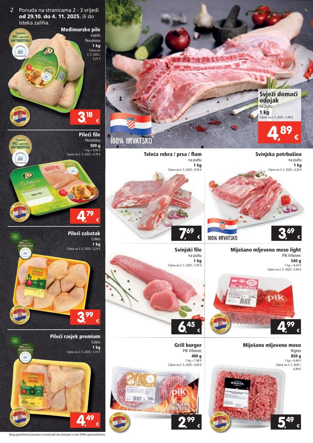 SPAR katalog - Od srijede 29.10.2025.
