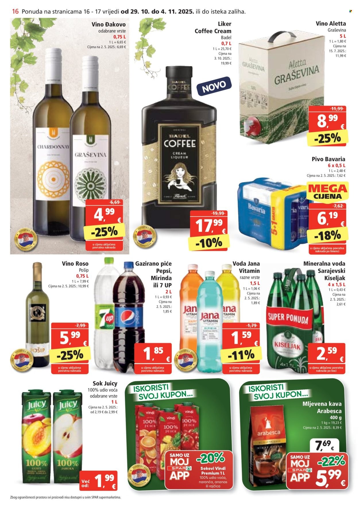 SPAR katalog - Od srijede 29.10.2025.