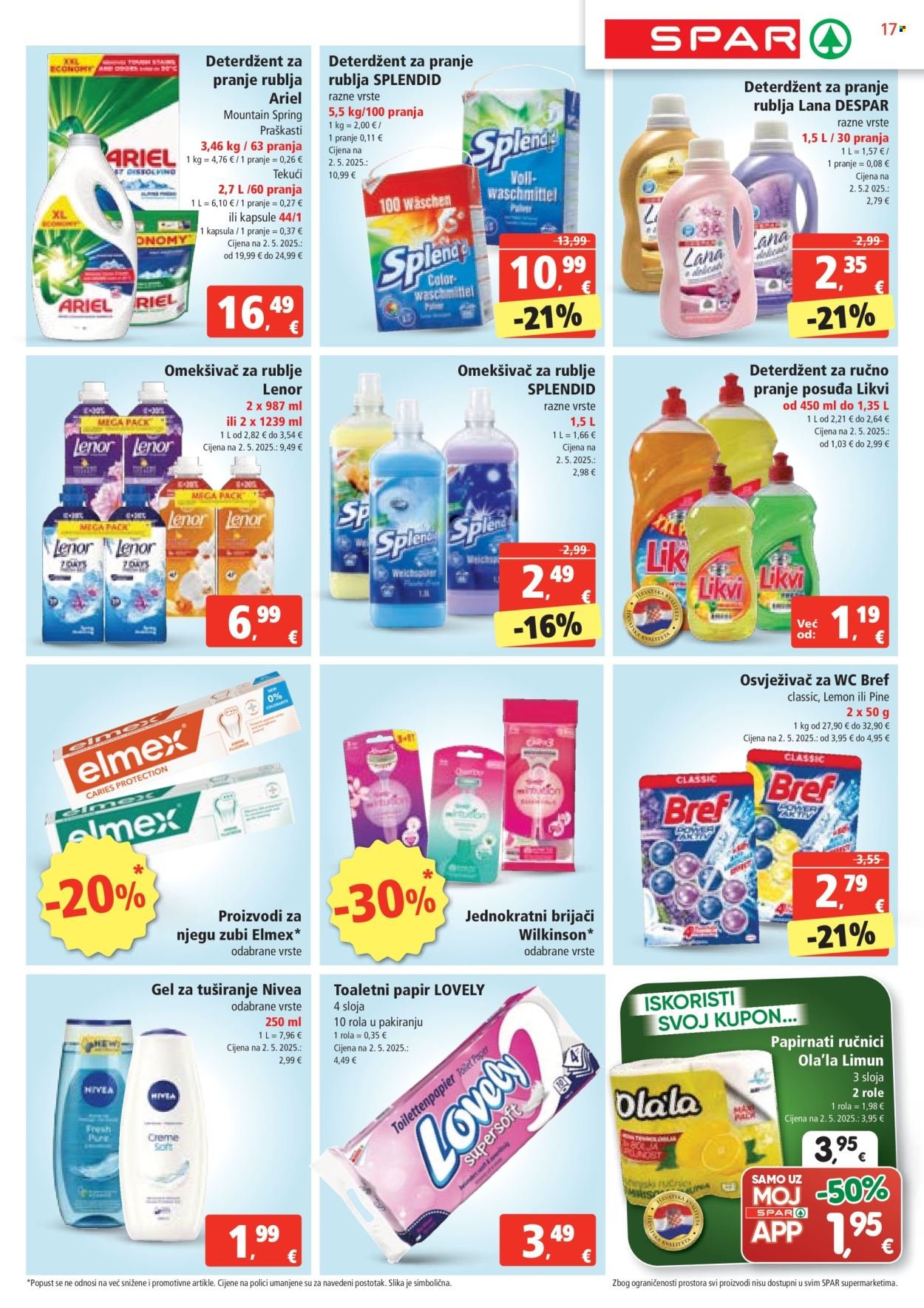 SPAR katalog - Od srijede 29.10.2025.