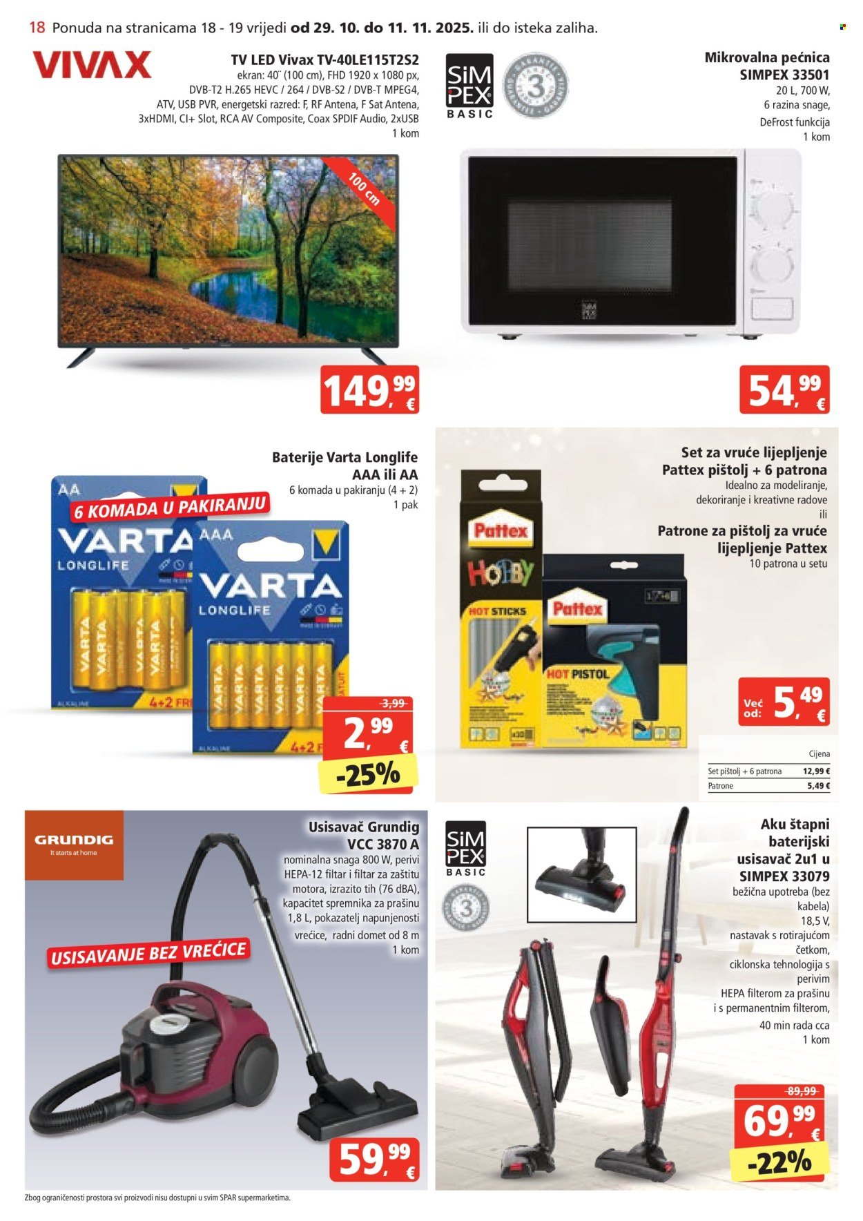 SPAR katalog - Od srijede 29.10.2025.