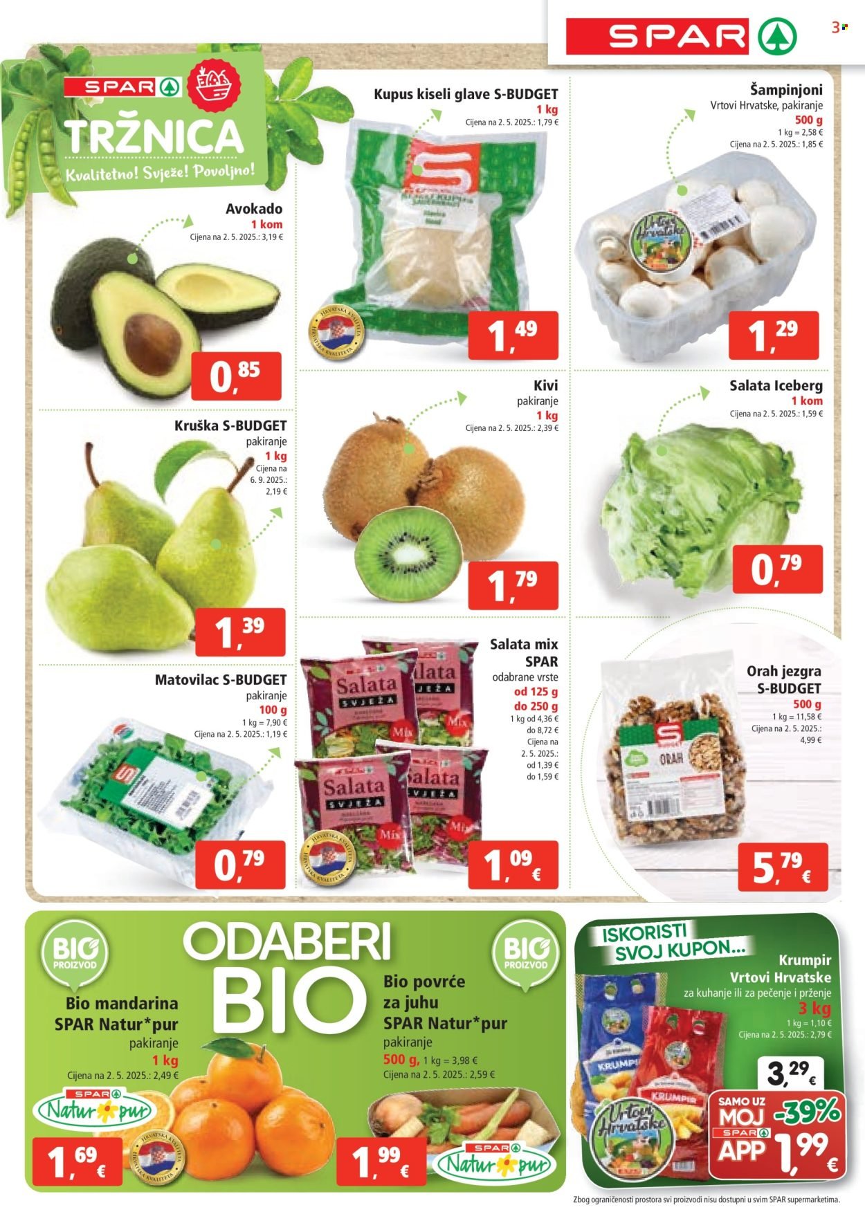 SPAR katalog - Od srijede 29.10.2025.