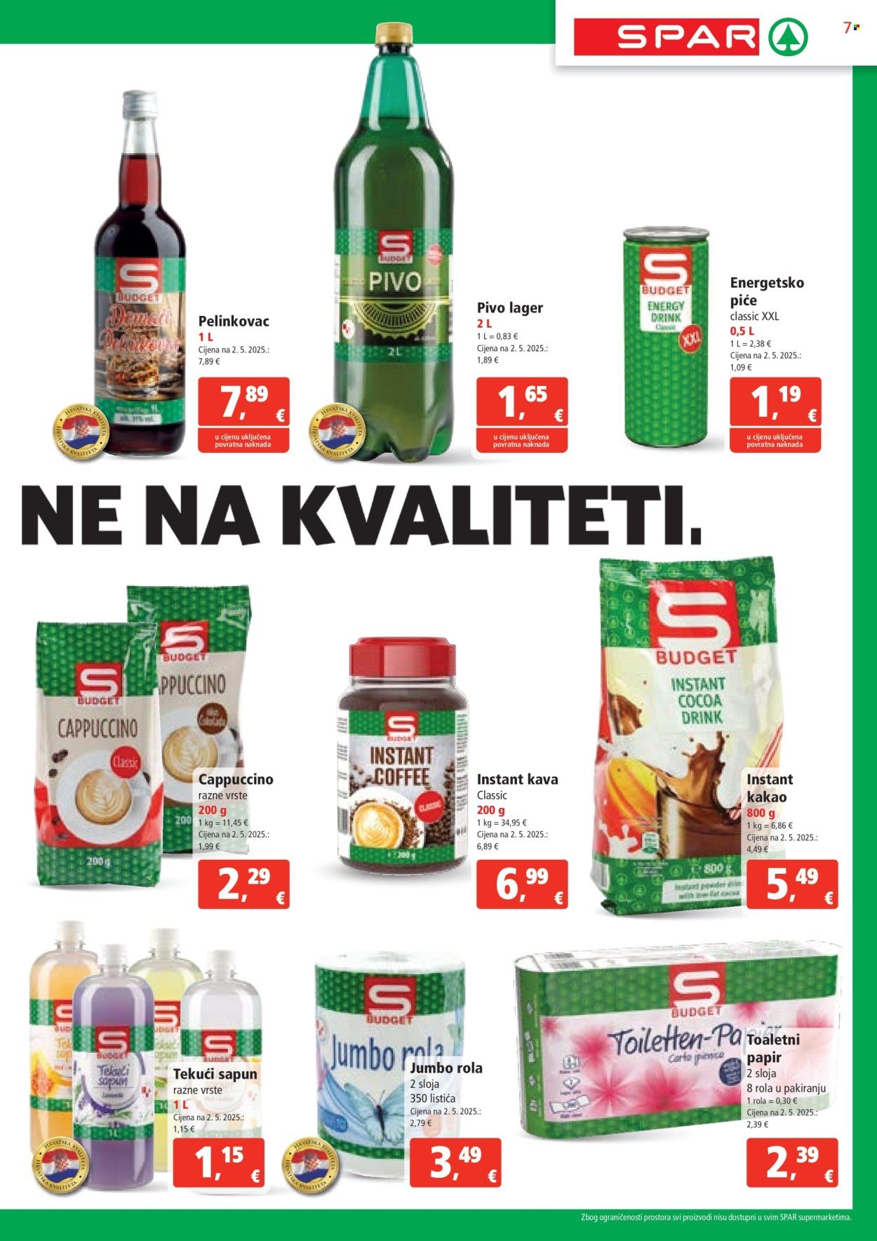 SPAR katalog - Od srijede 29.10.2025.