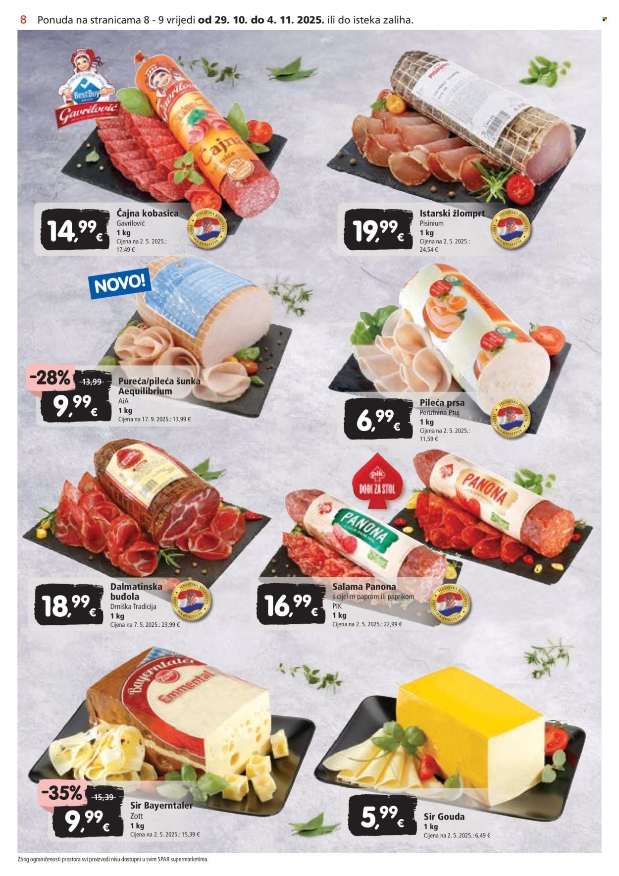 SPAR katalog - Od srijede 29.10.2025.