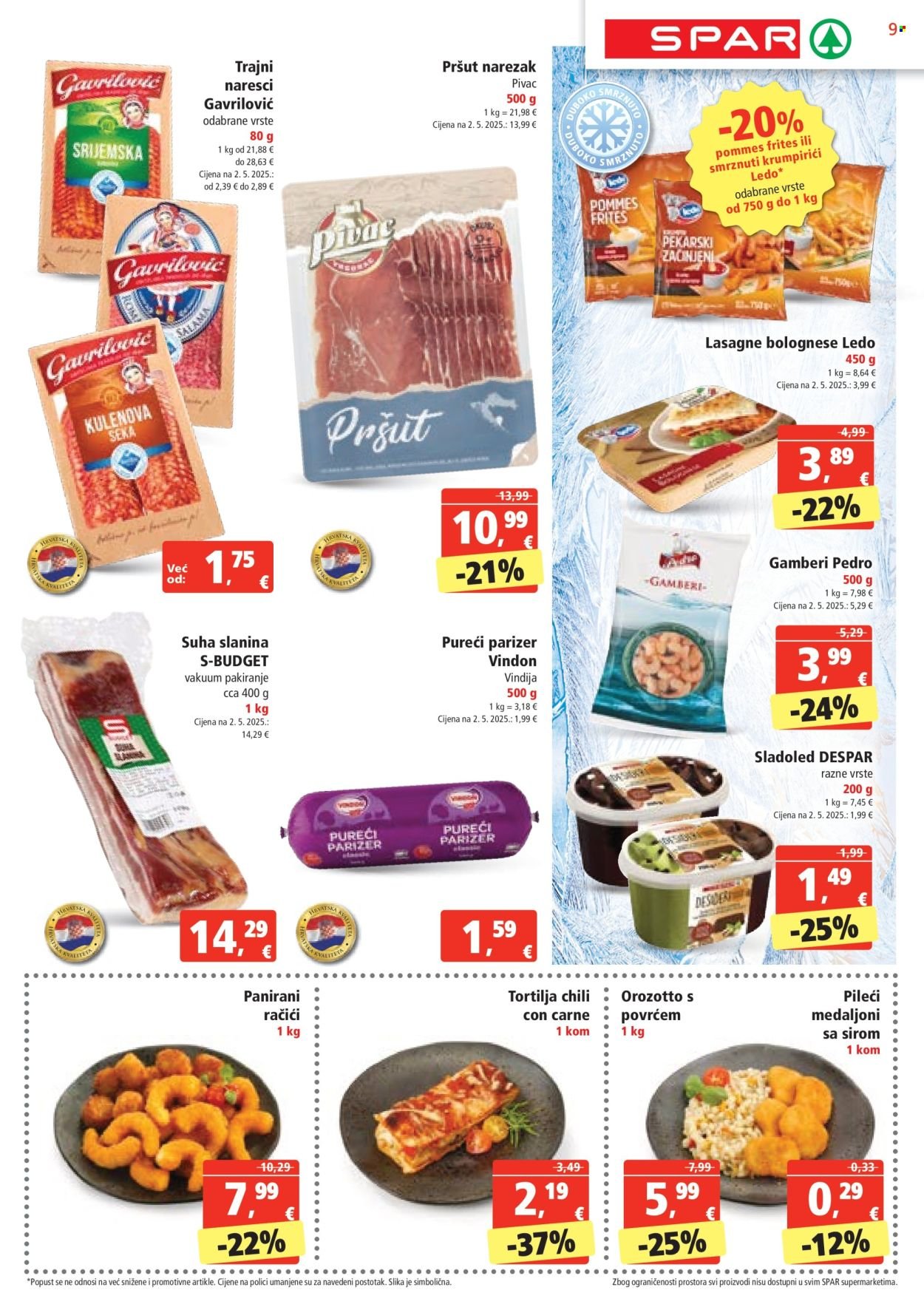 SPAR katalog - Od srijede 29.10.2025.