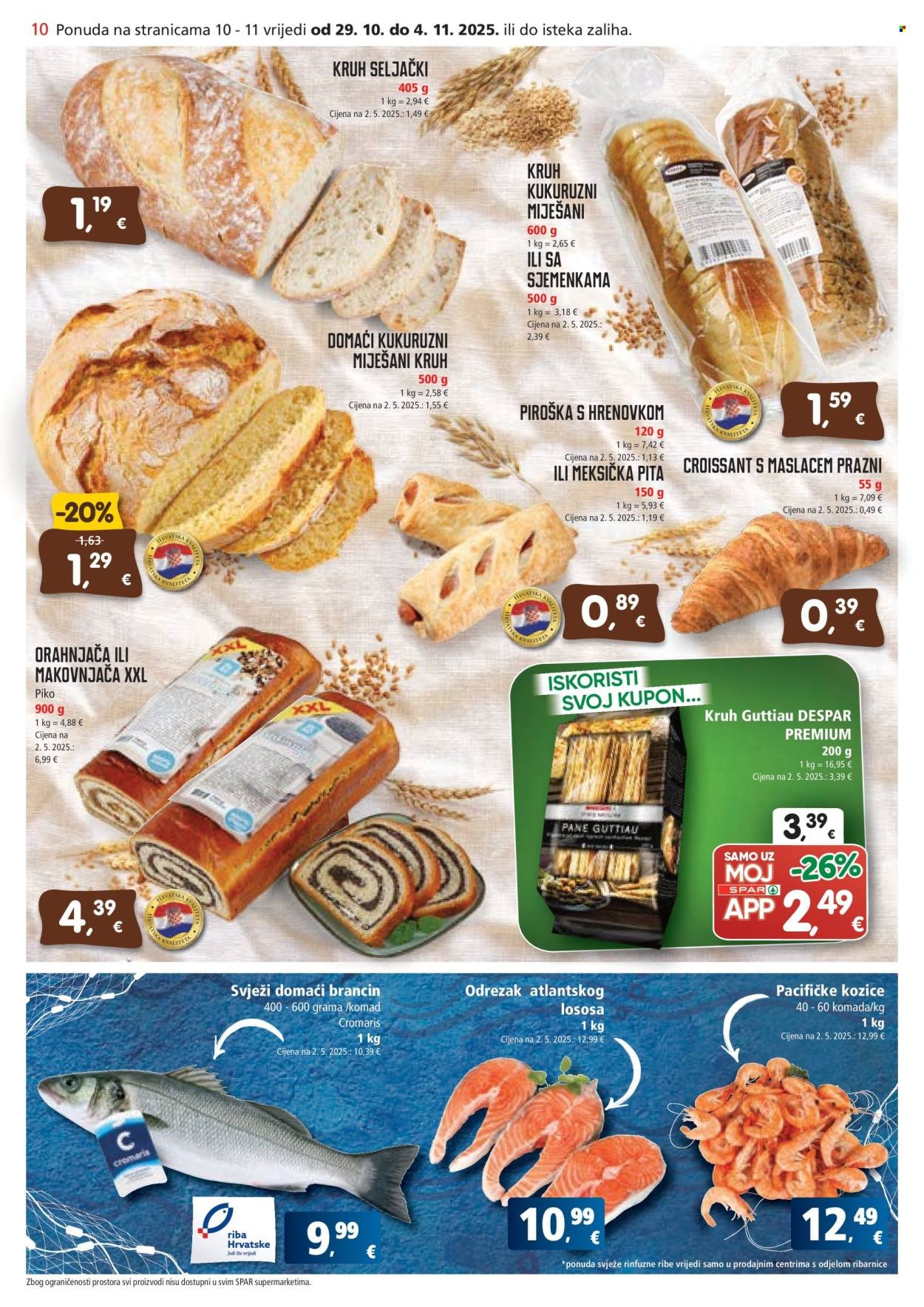 SPAR katalog - Od srijede 29.10.2025.