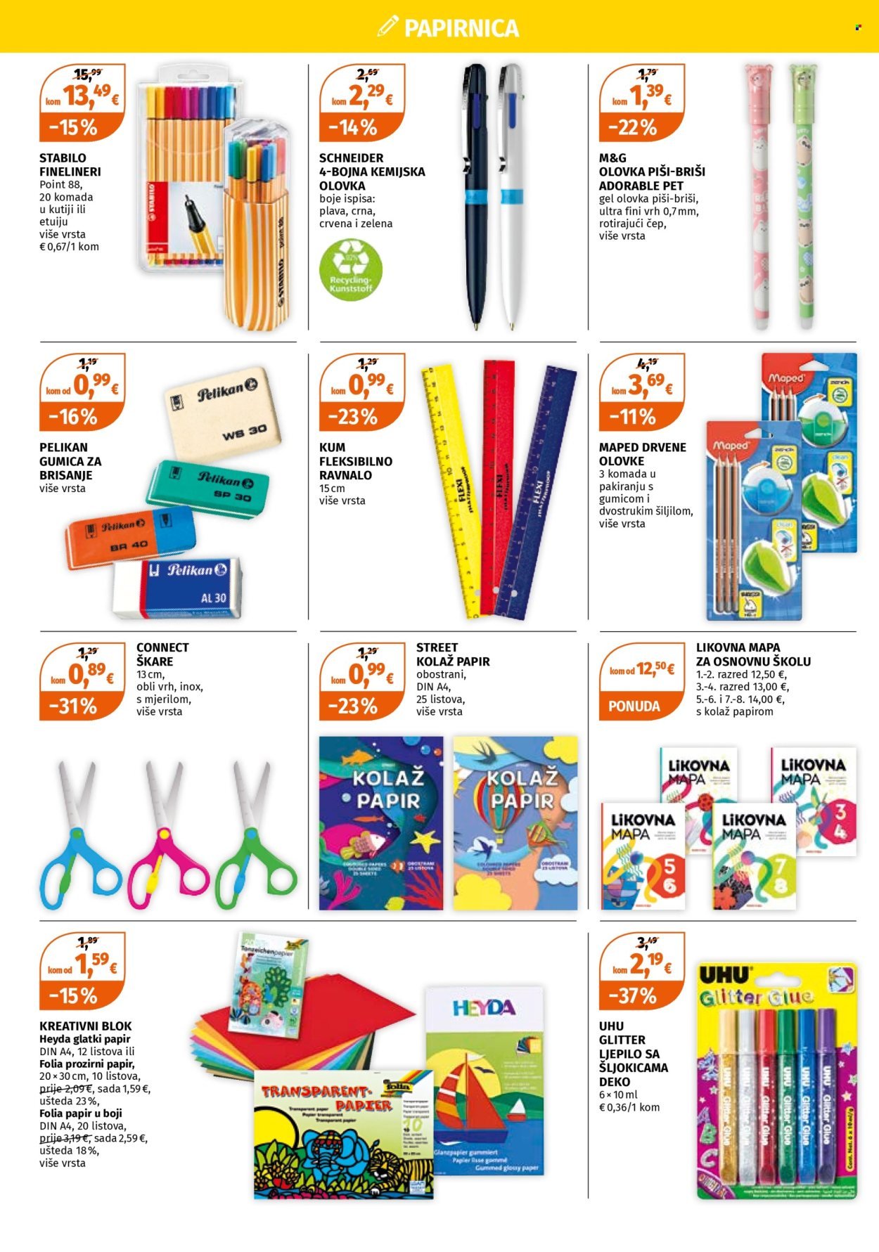 MÜLLER katalog - VELIKA PONUDA PROIZVODA ZA ŠKOLU PO SNIŽENIM CIJENAMA!