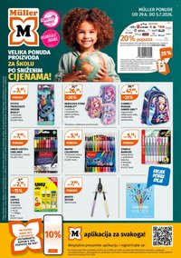 MÜLLER katalog - VELIKA PONUDA PROIZVODA ZA ŠKOLU PO SNIŽENIM CIJENAMA!