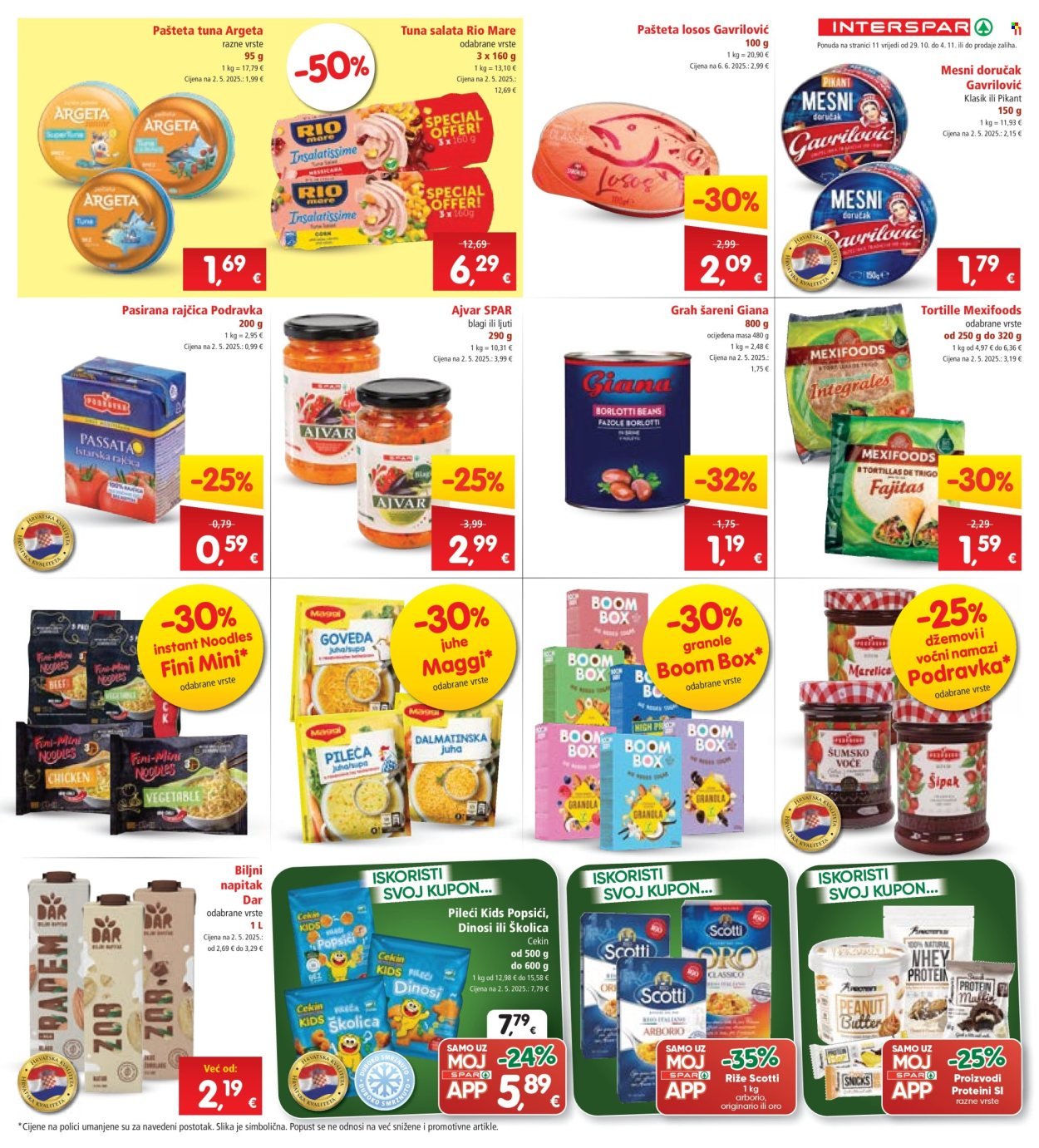 INTERSPAR katalog - Od srijede 29.10.2025.