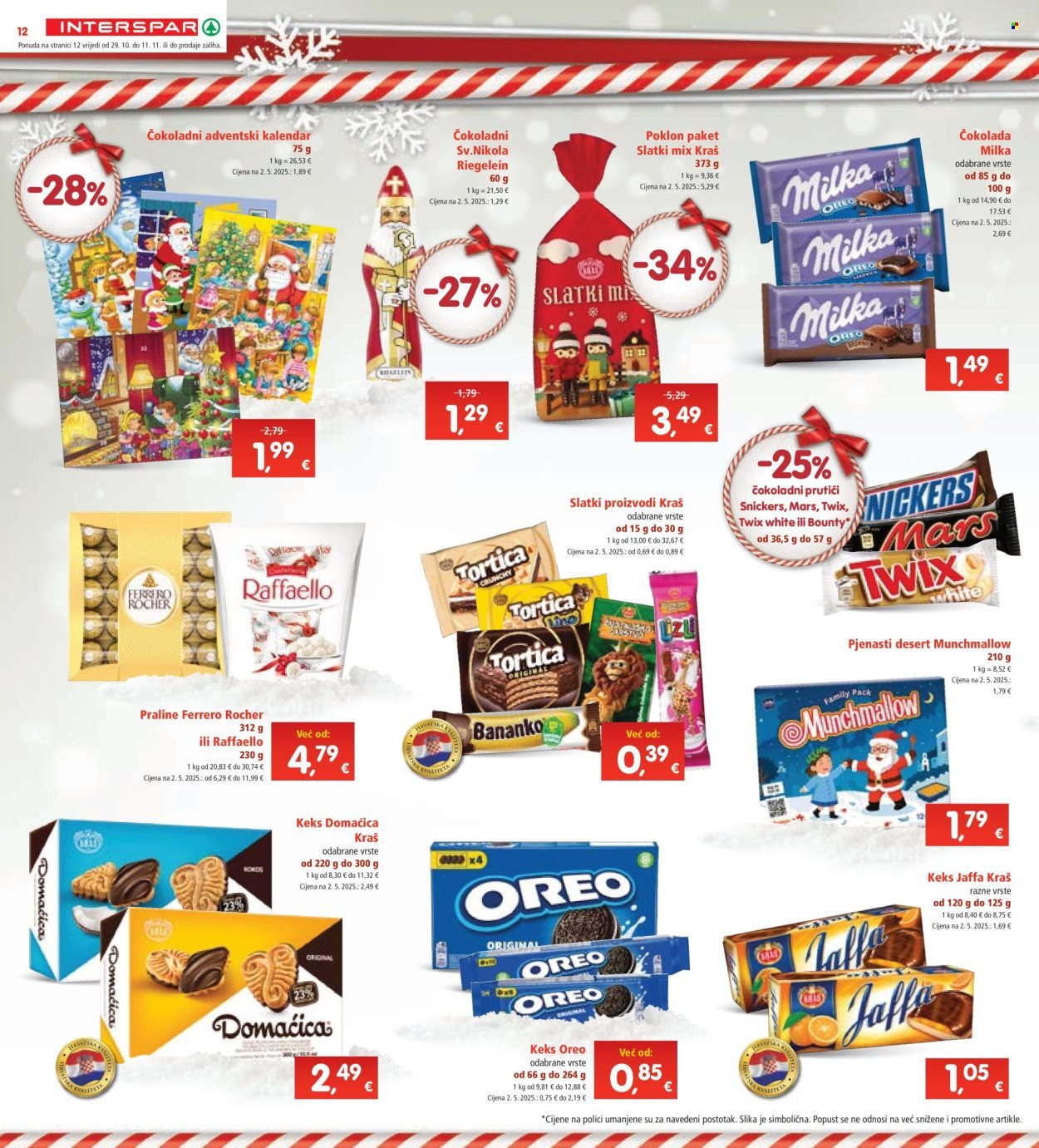 INTERSPAR katalog - Od srijede 29.10.2025.