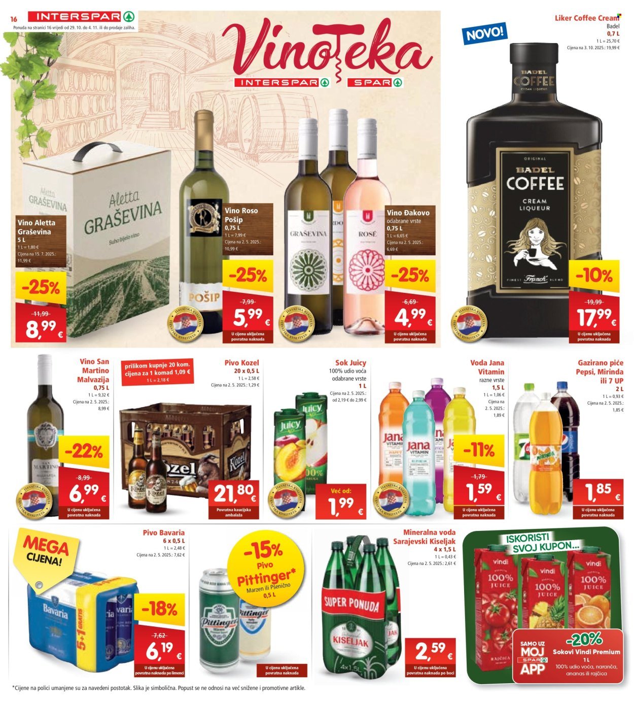 INTERSPAR katalog - Od srijede 29.10.2025.