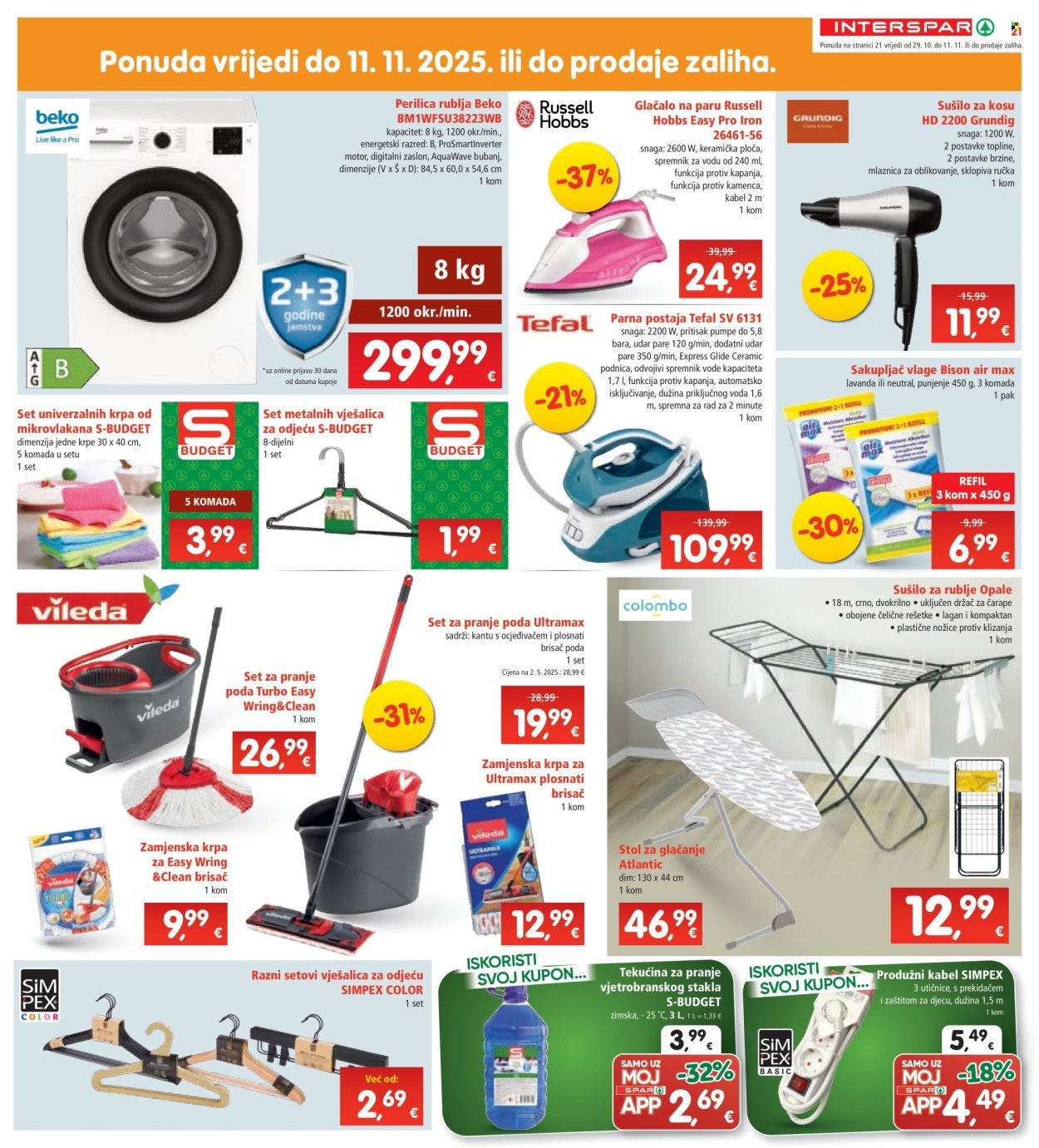 INTERSPAR katalog - Od srijede 29.10.2025.