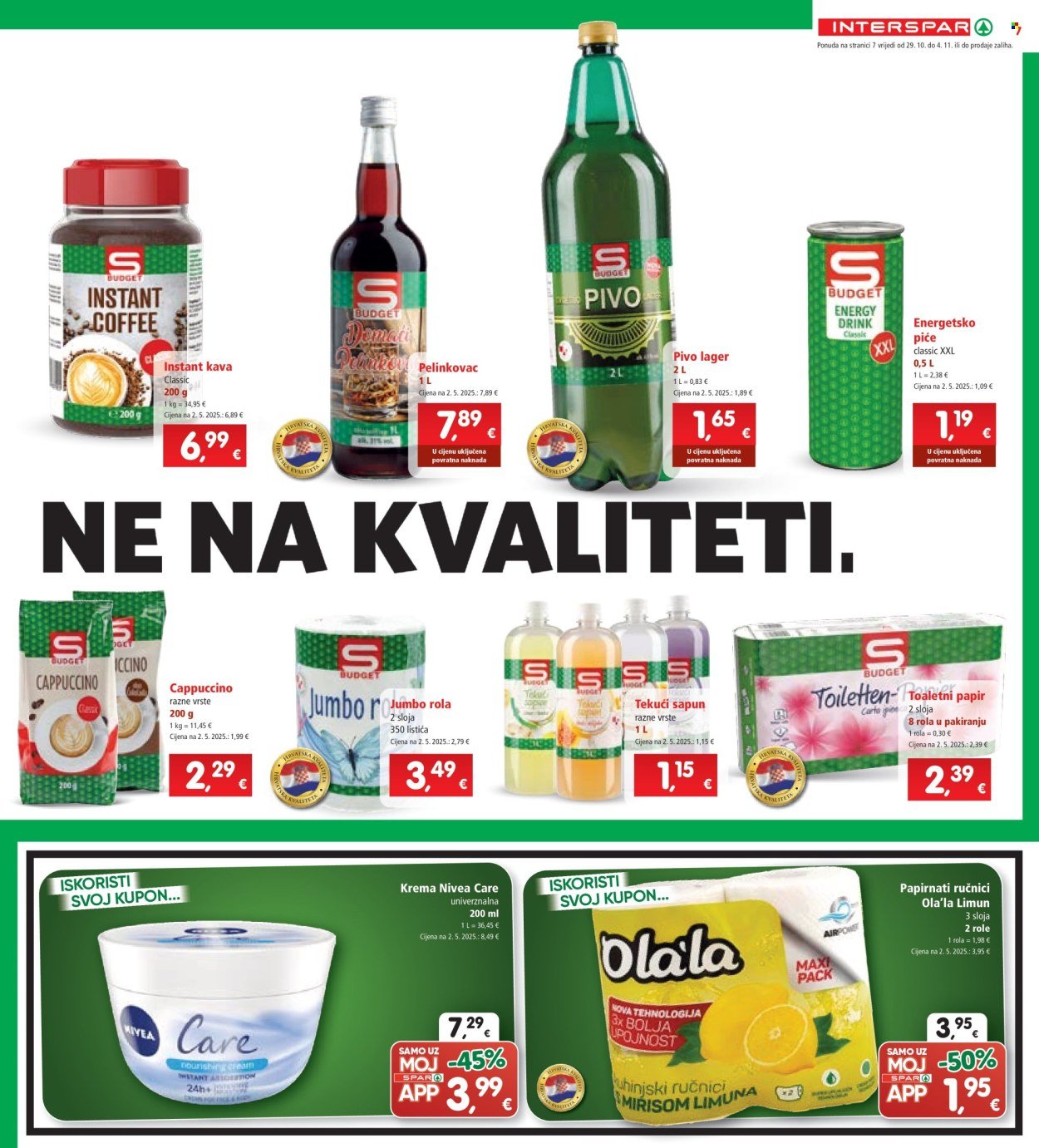 INTERSPAR katalog - Od srijede 29.10.2025.