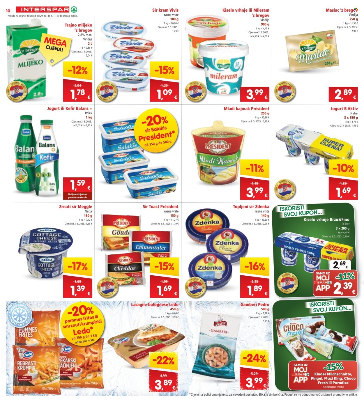 INTERSPAR katalog - Od srijede 29.10.2025.