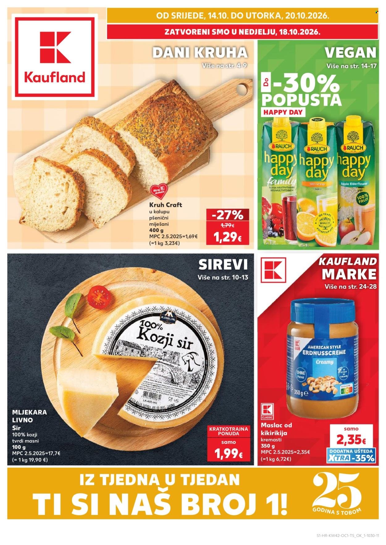 KAUFLAND katalog - Od srijede 14.10.2026.