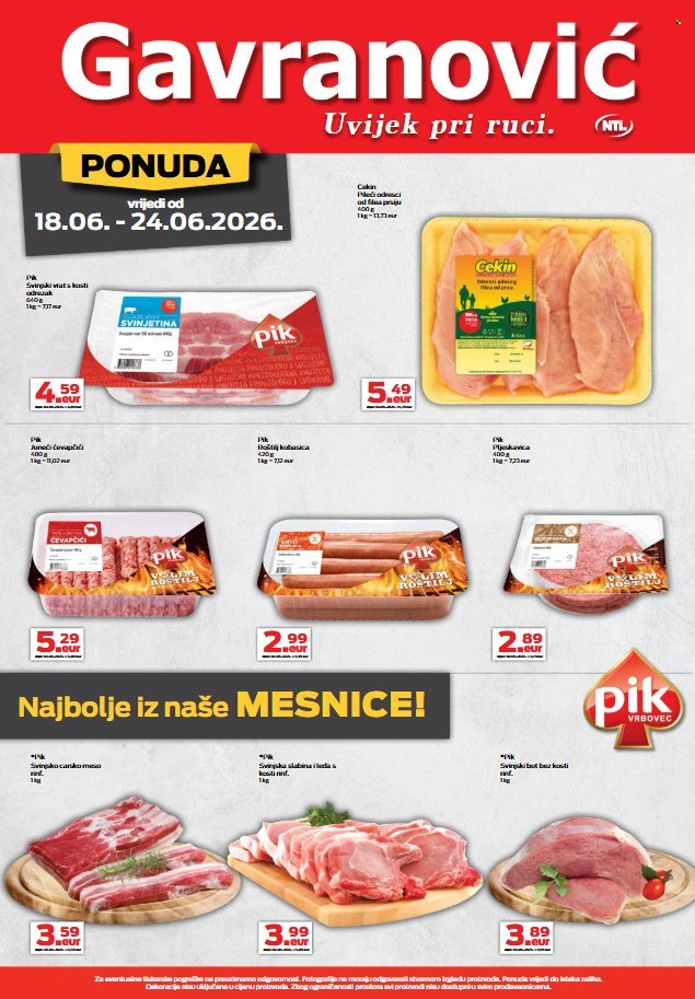 GAVRANOVIĆ katalog - Od četvrtka 18.06.2026.