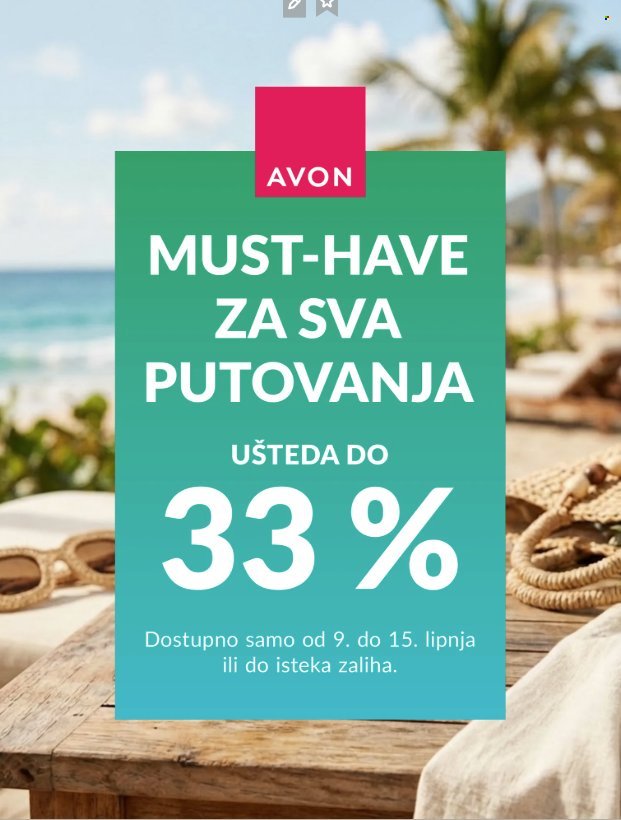 AVON katalog - Must have za sva putovanja