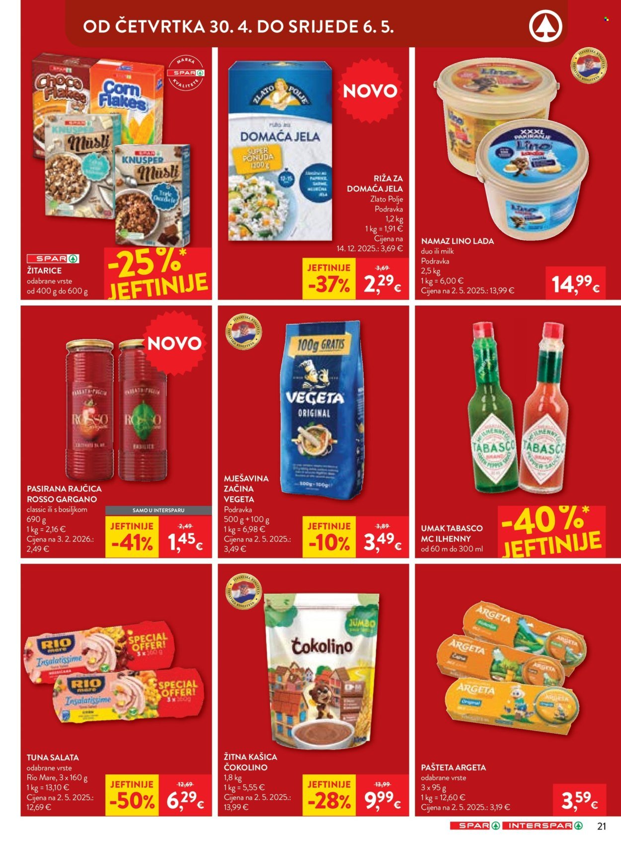 INTERSPAR katalog - Od srijede 29.04.2026.