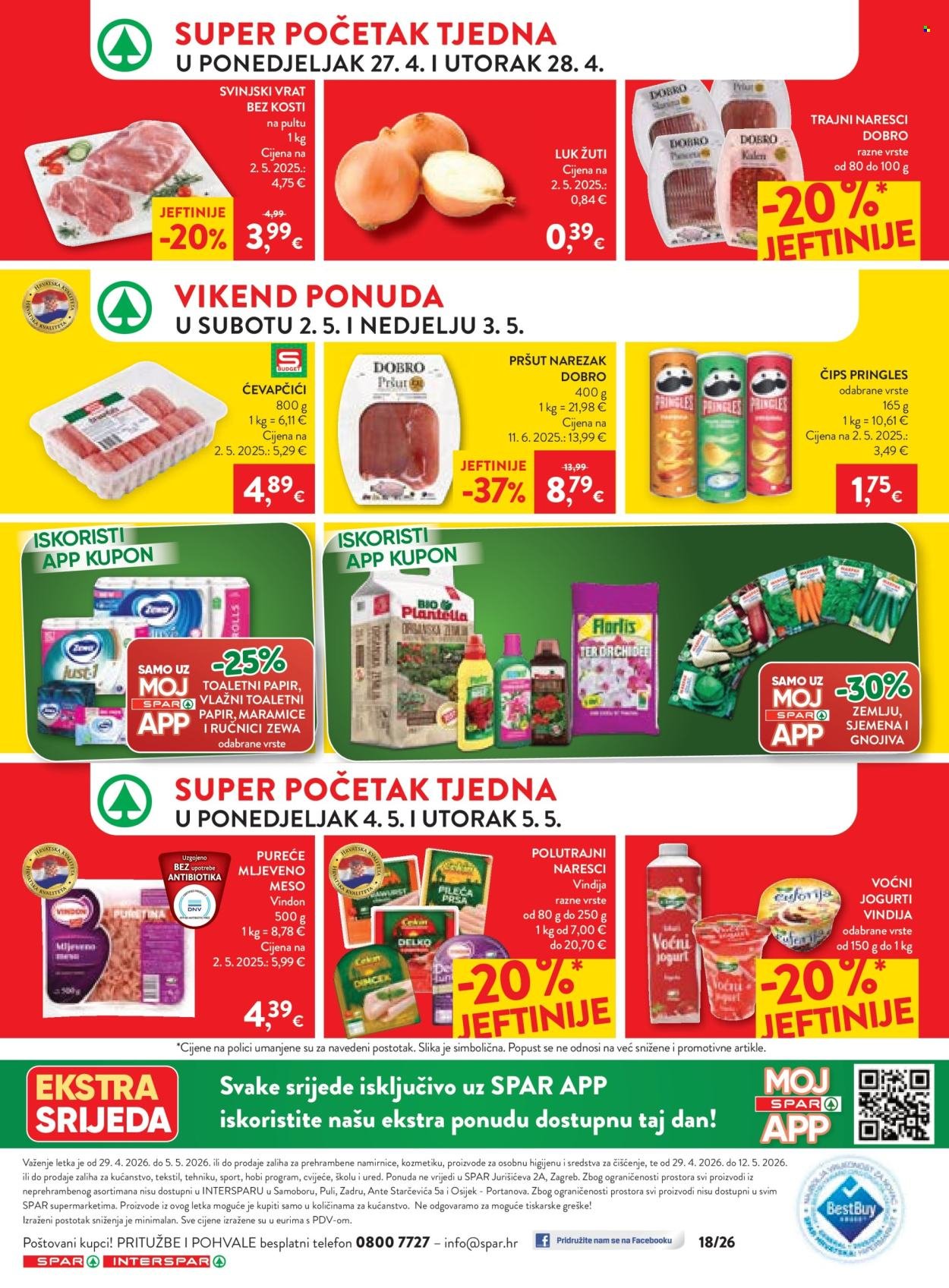 INTERSPAR katalog - Od srijede 29.04.2026.