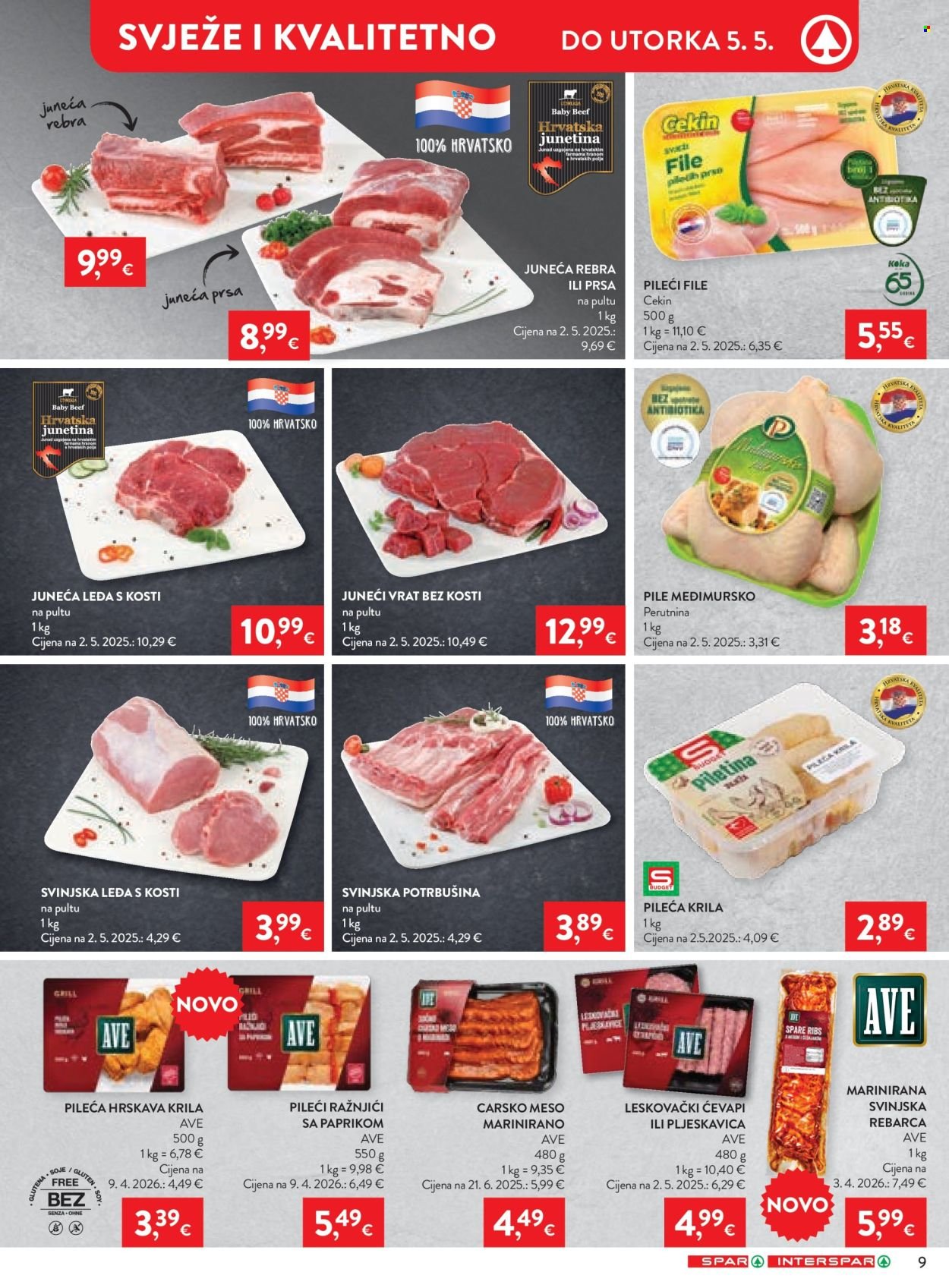 INTERSPAR katalog - Od srijede 29.04.2026.