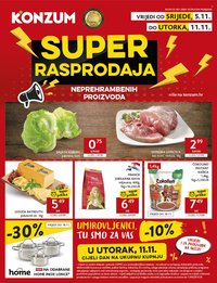KONZUM katalog - Od srijede 05.11.2025.
