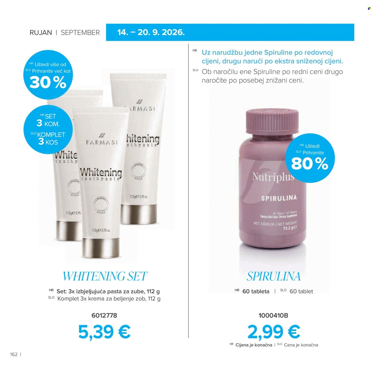 FARMASI katalog - Od utorka 01.09.2026.