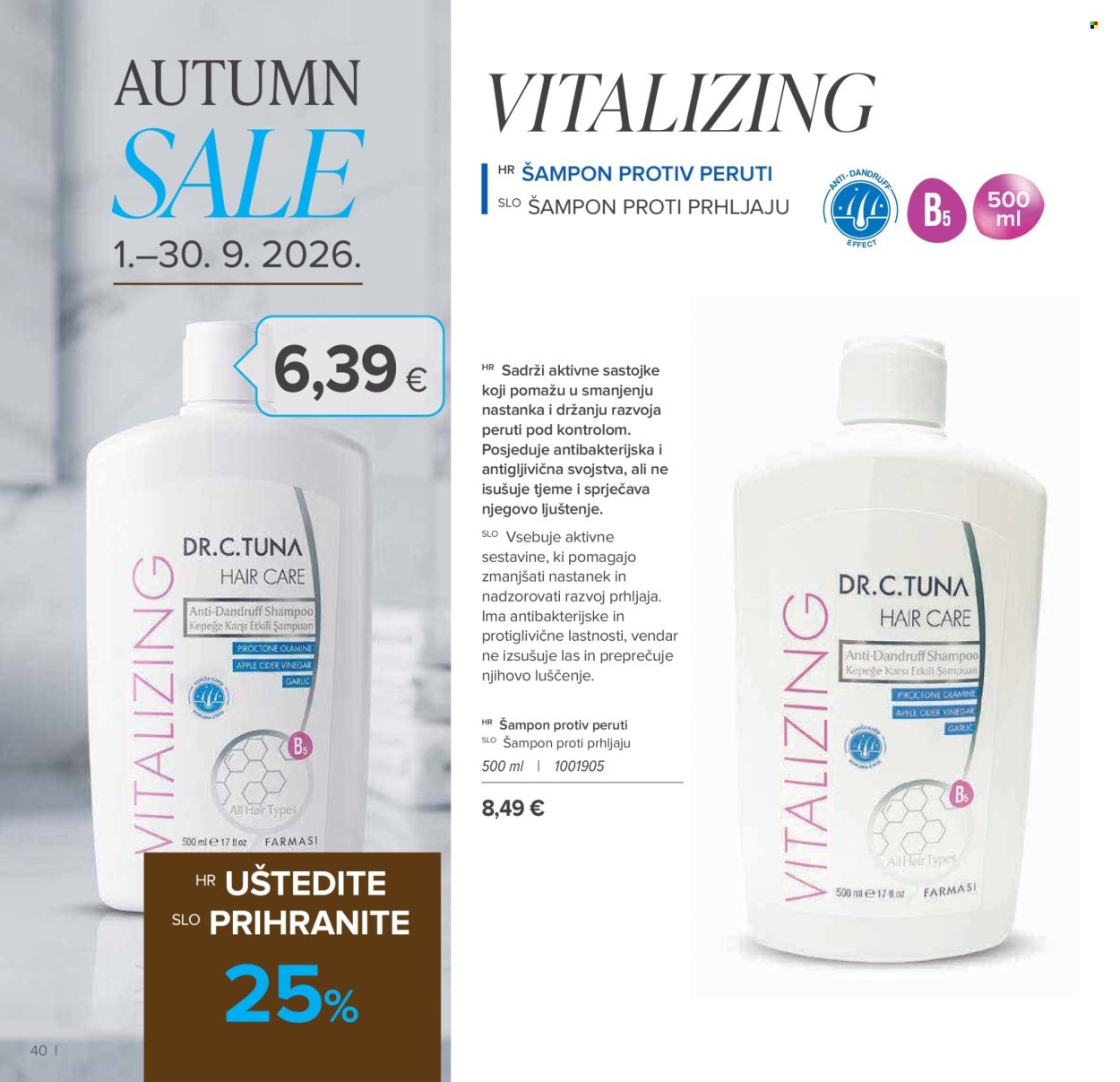 FARMASI katalog - Od utorka 01.09.2026.