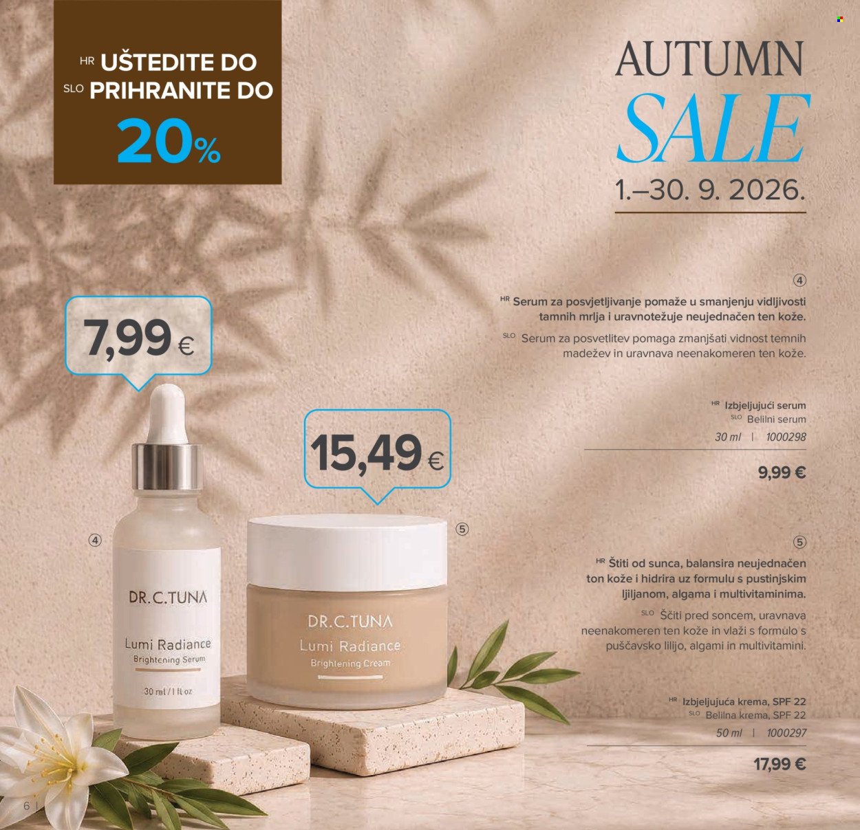 FARMASI katalog - Od utorka 01.09.2026.